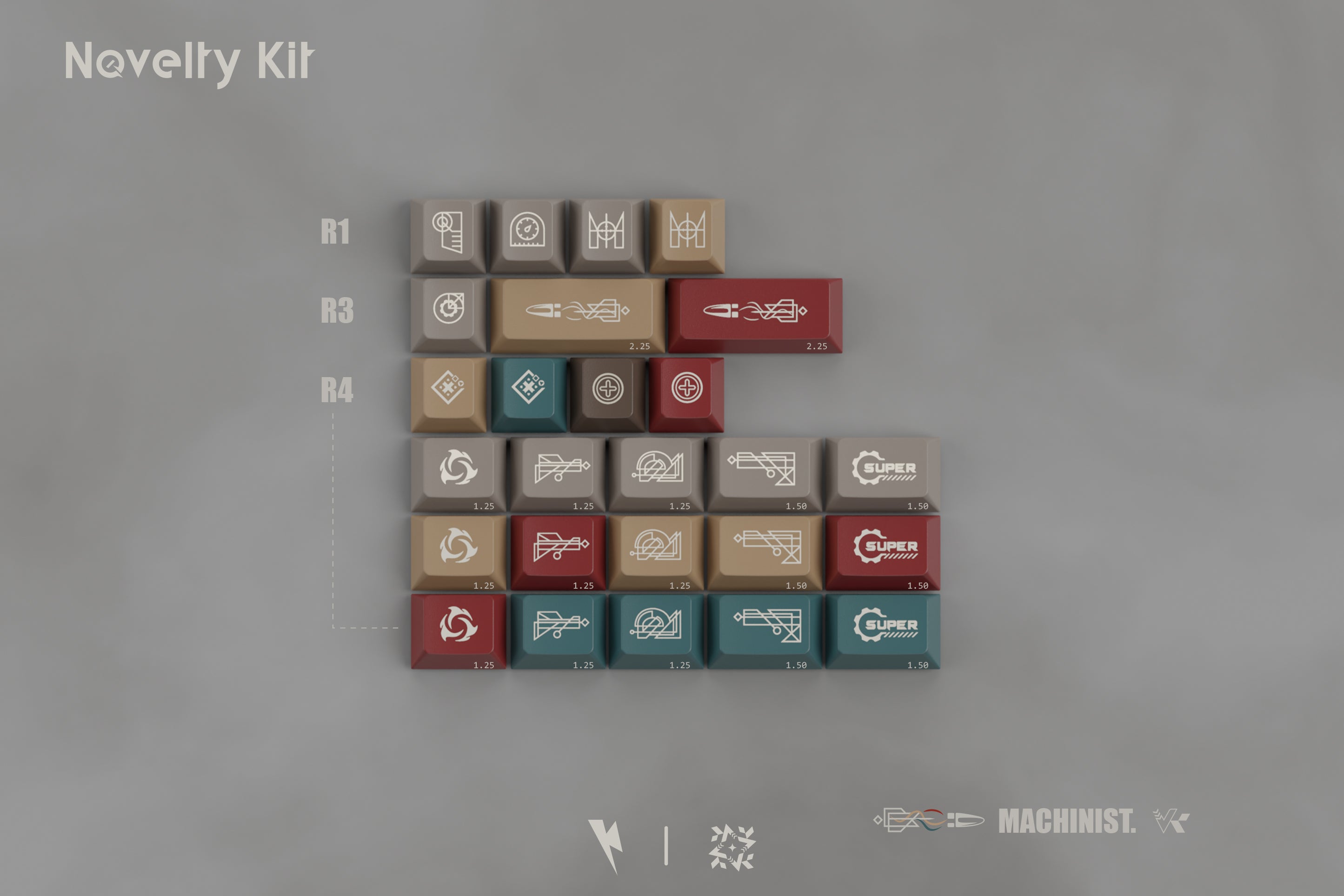Keykobo Machinist Keycaps