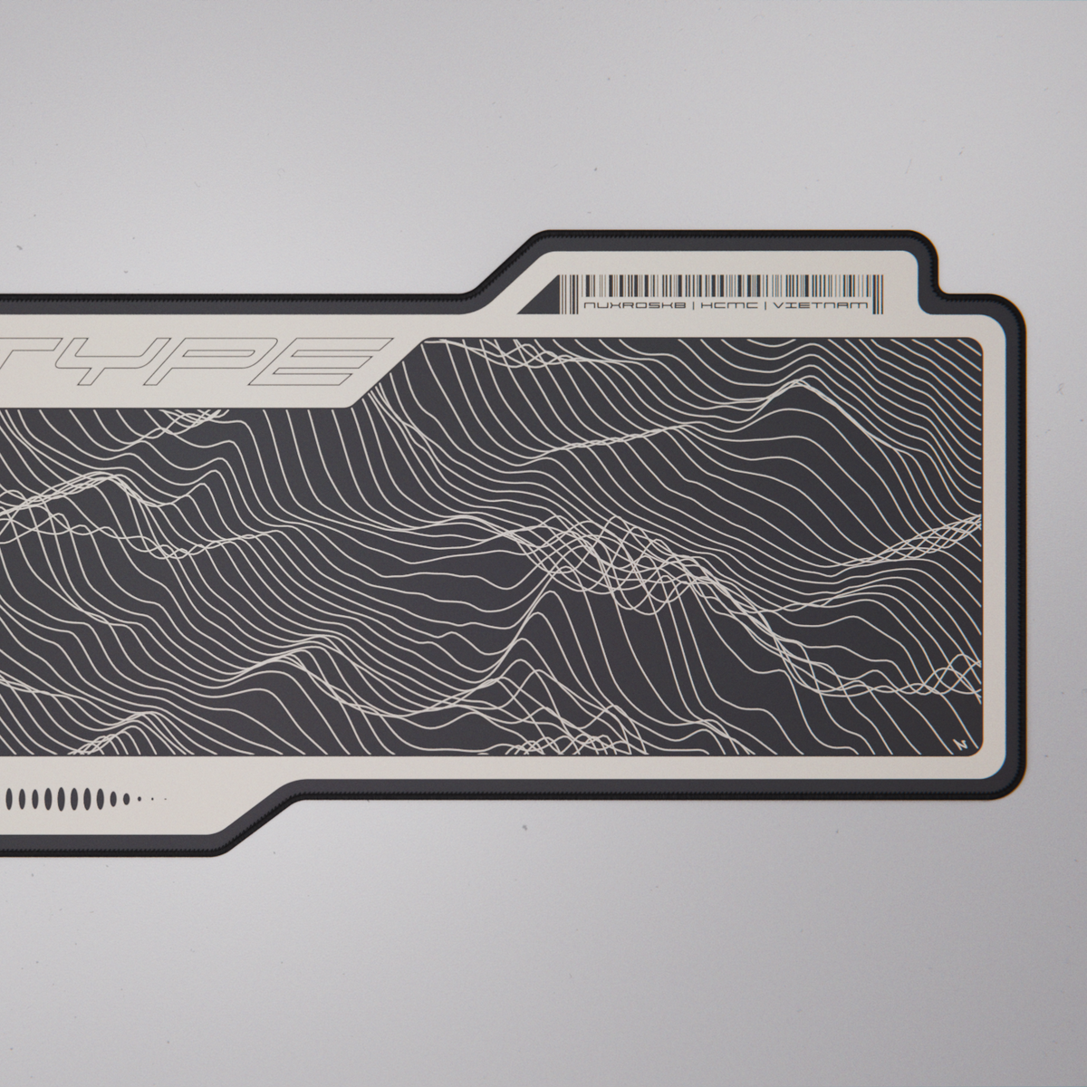 Nuxros Monotype Deskmat