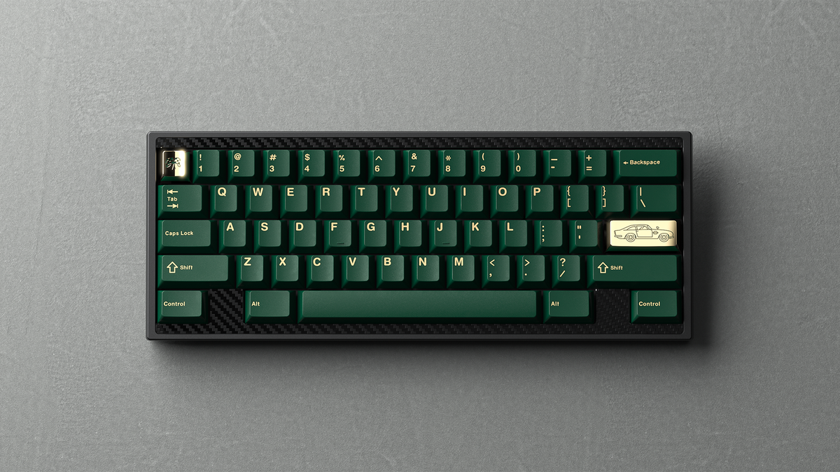 GMK British Racing Green R2