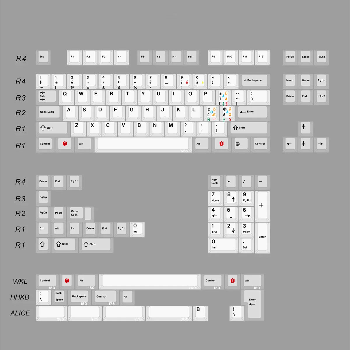 JC Studio Keycap Set ส่งฟรี!