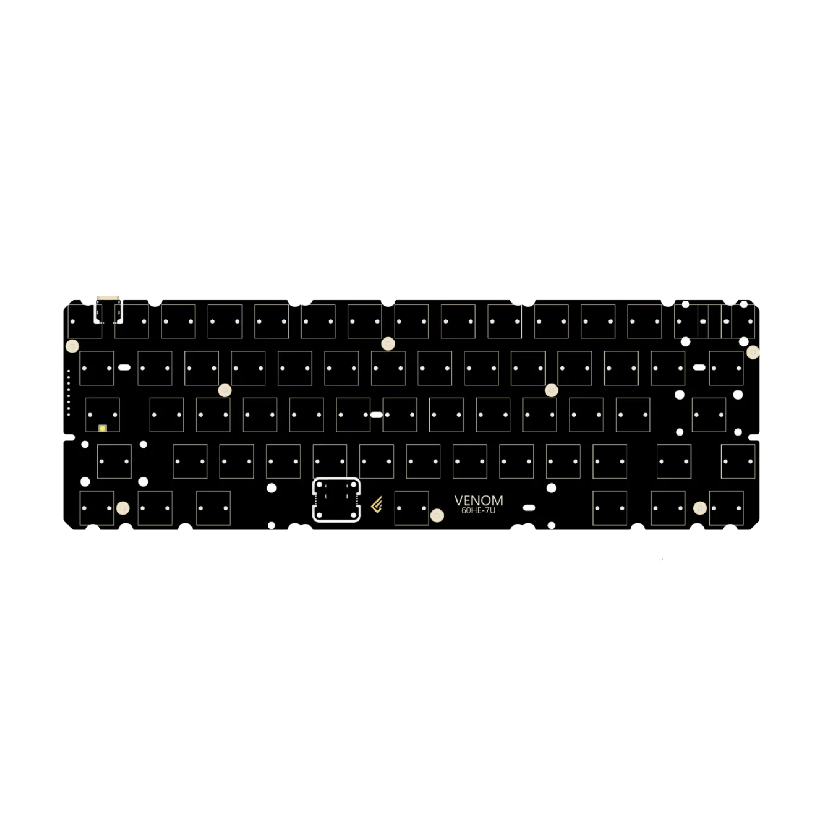 Geonworks Venom 60HE PCB