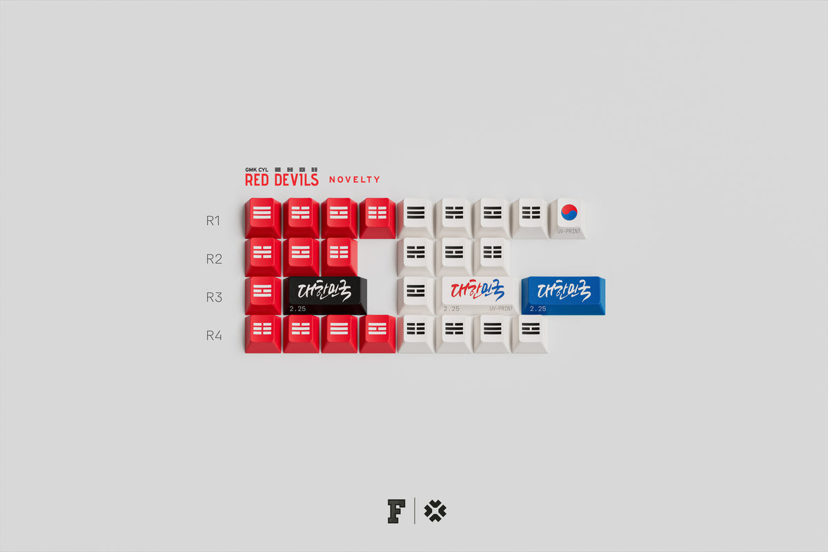 [GB] คีย์แคป GMK CYL Red Devils