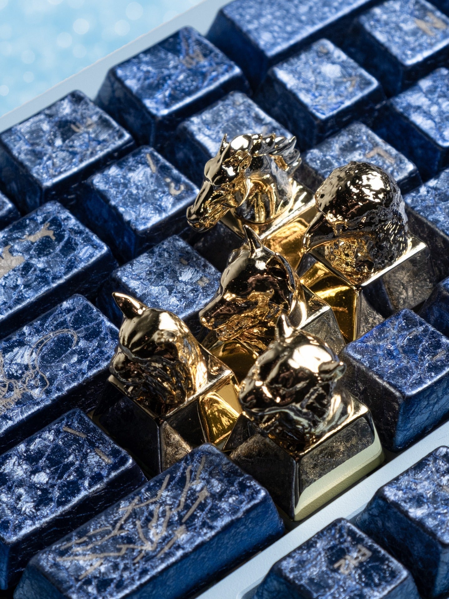 [GB] คีย์แคป Awekeys Wild Ice Full Metal Keycaps