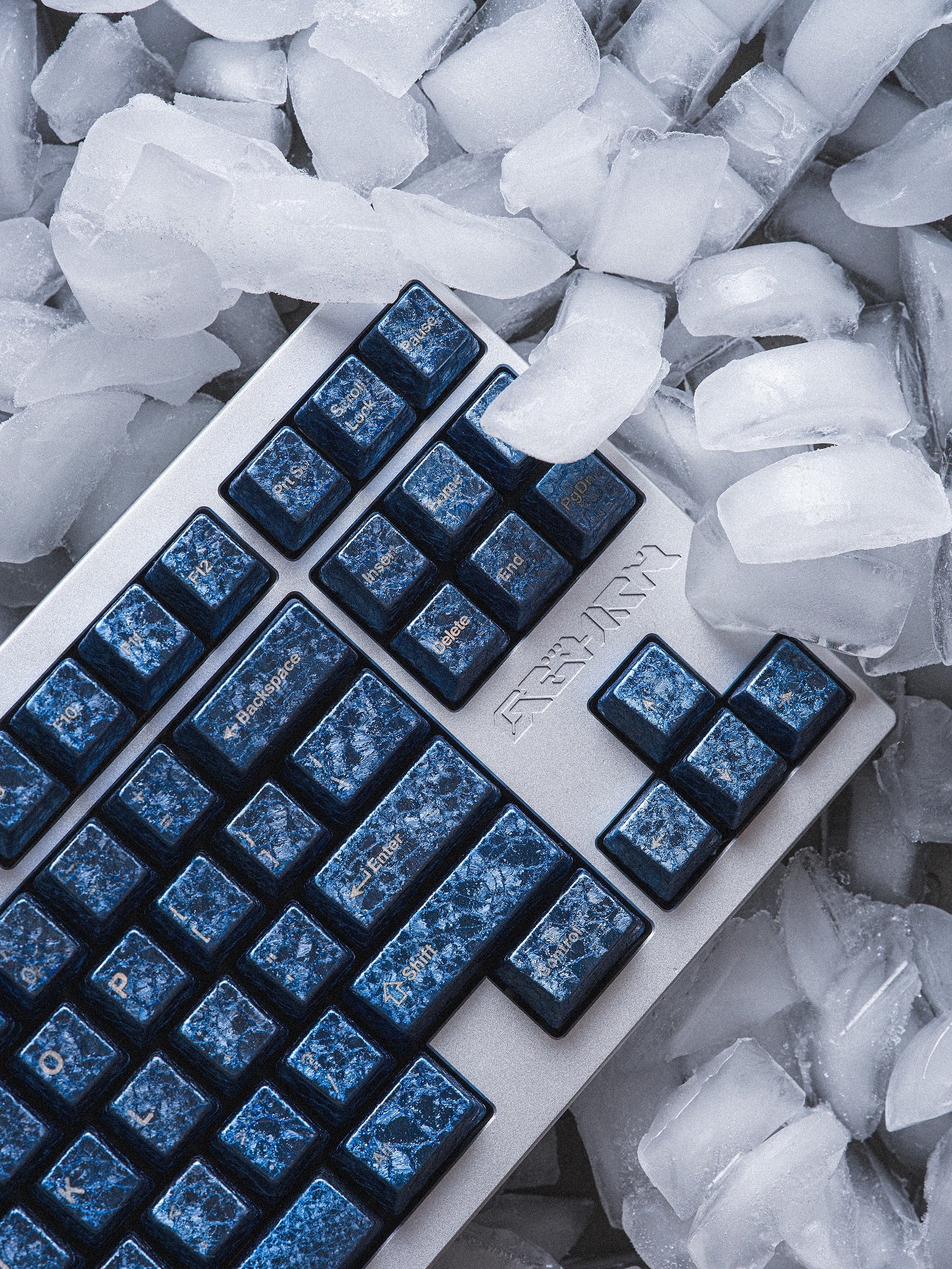 [GB] คีย์แคป Awekeys Wild Ice Full Metal Keycaps