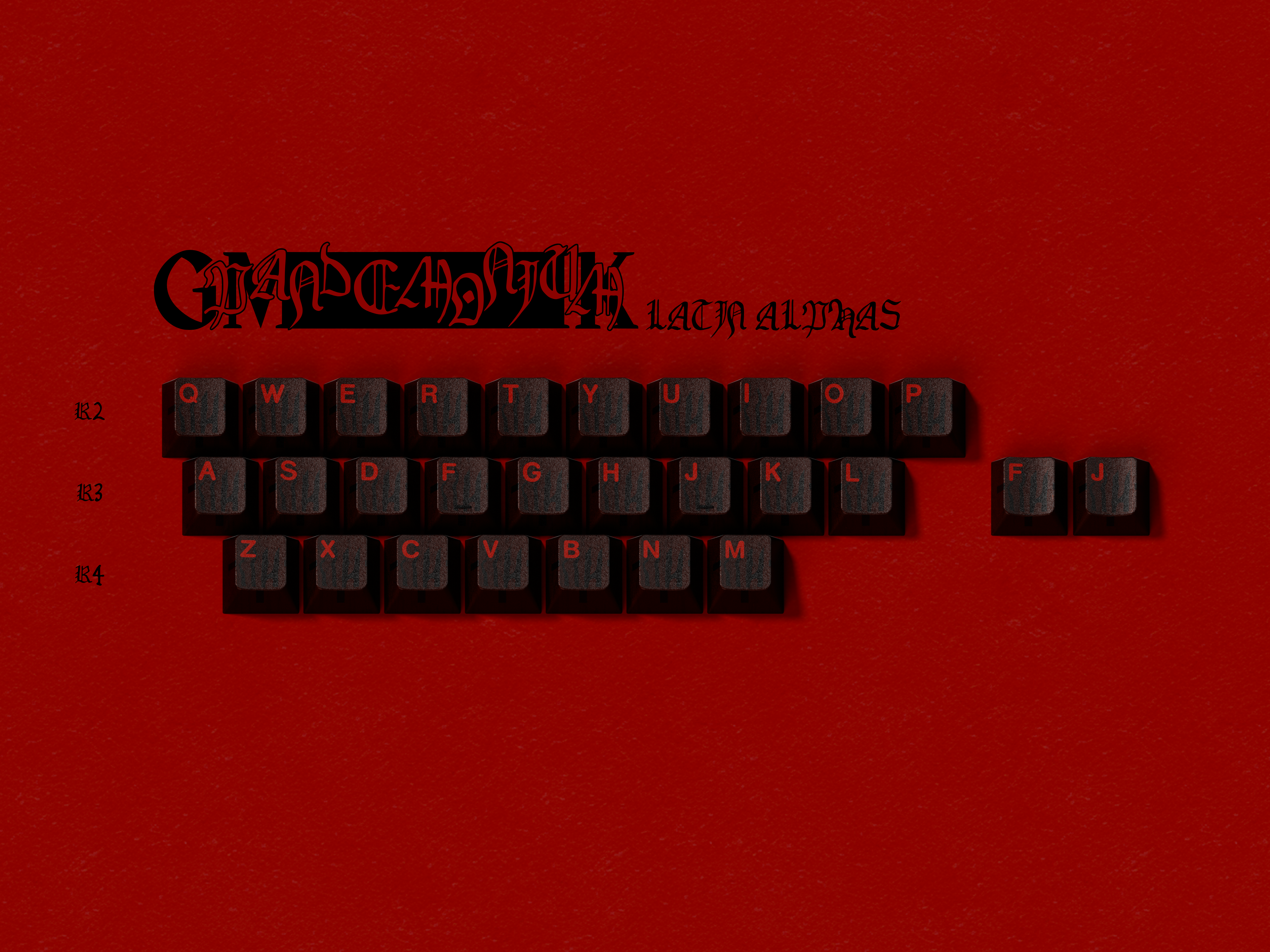 [GB] คีย์แคป GMK CYL Pandemonium