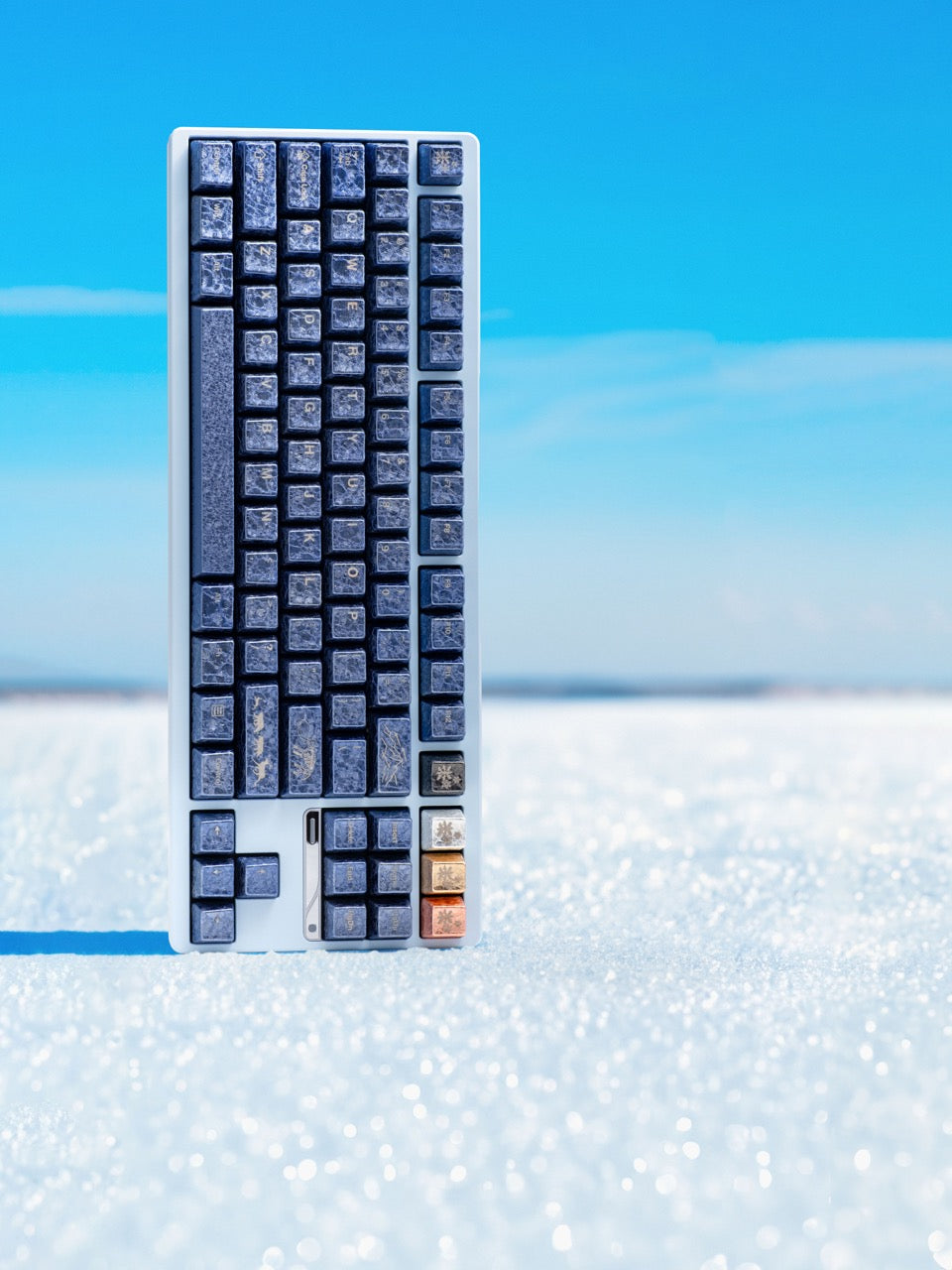 [GB] คีย์แคป Awekeys Wild Ice Full Metal Keycaps