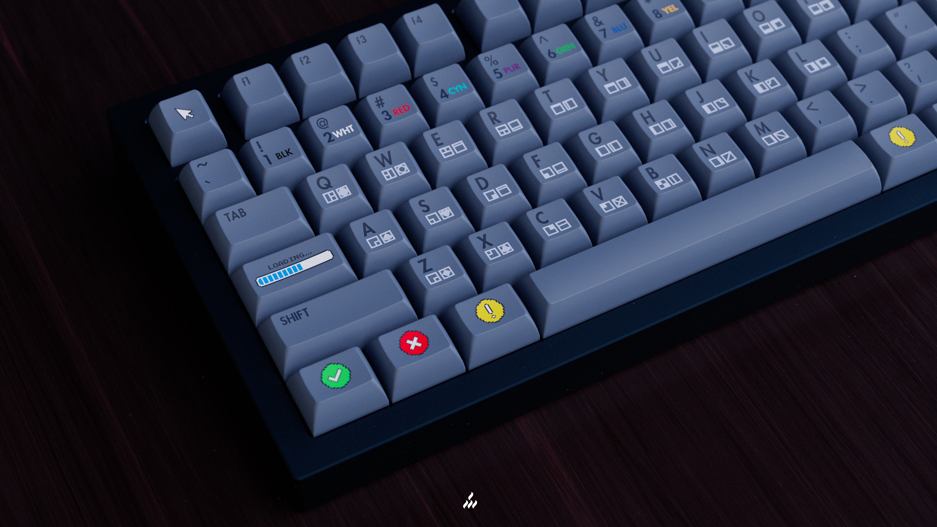 [GB] คีย์แคป KAT Retrobytes