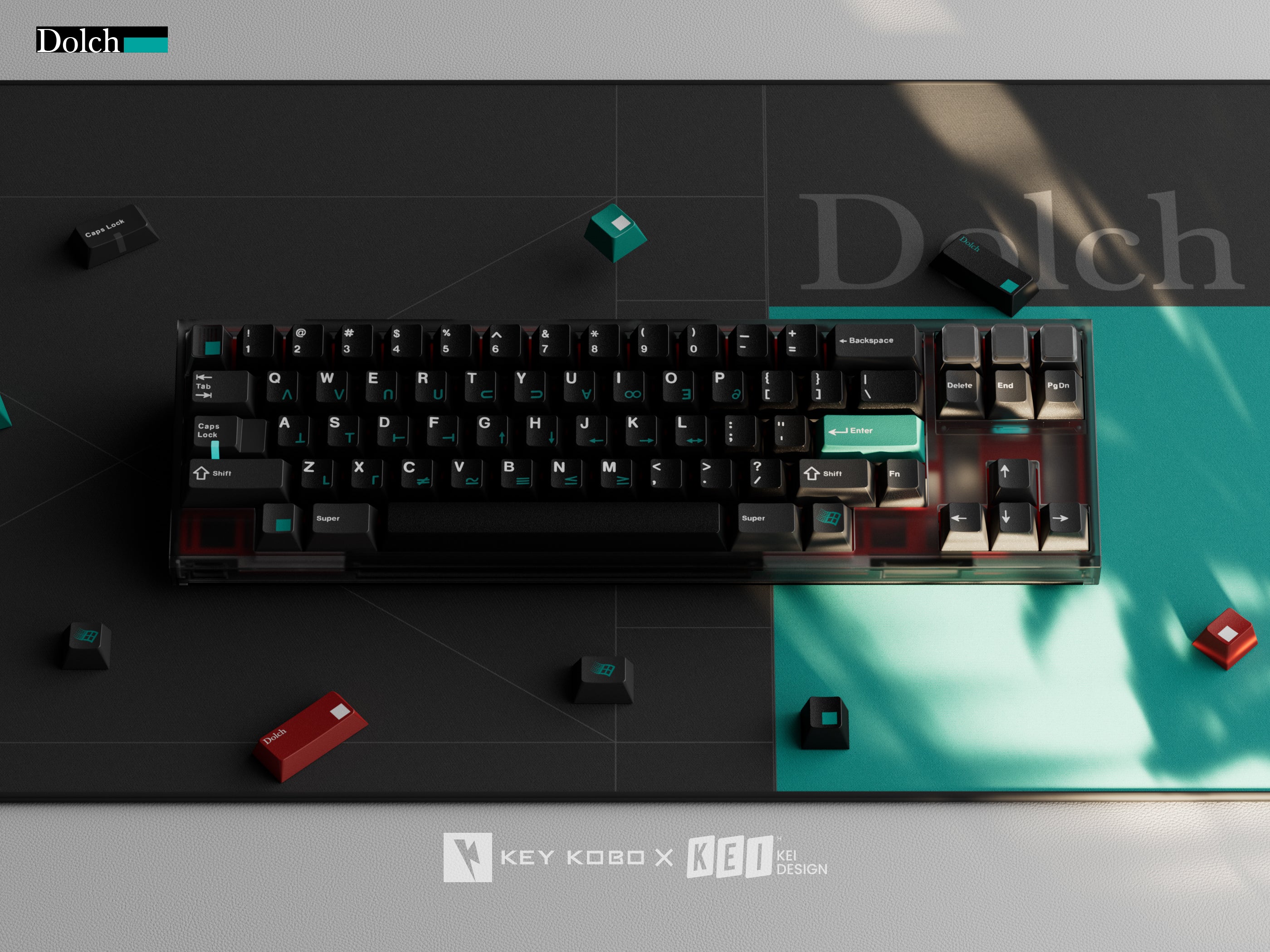 [Pre-order] Keykobo Dolch - คีย์แคป ABS Doubleshot/Tripleshot
