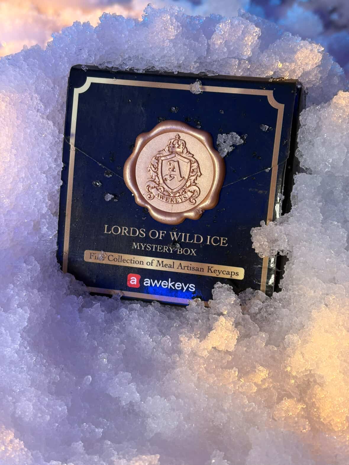 [GB] คีย์แคป Awekeys Wild Ice Full Metal Keycaps