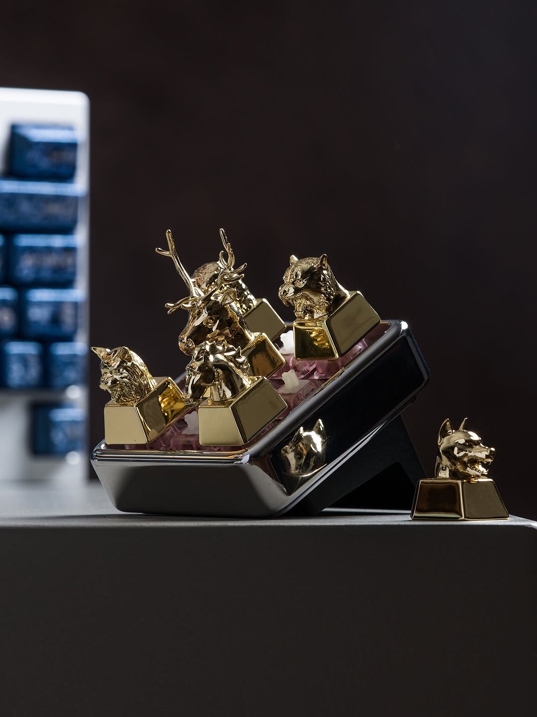 [GB] คีย์แคป Awekeys Wild Ice Full Metal Keycaps