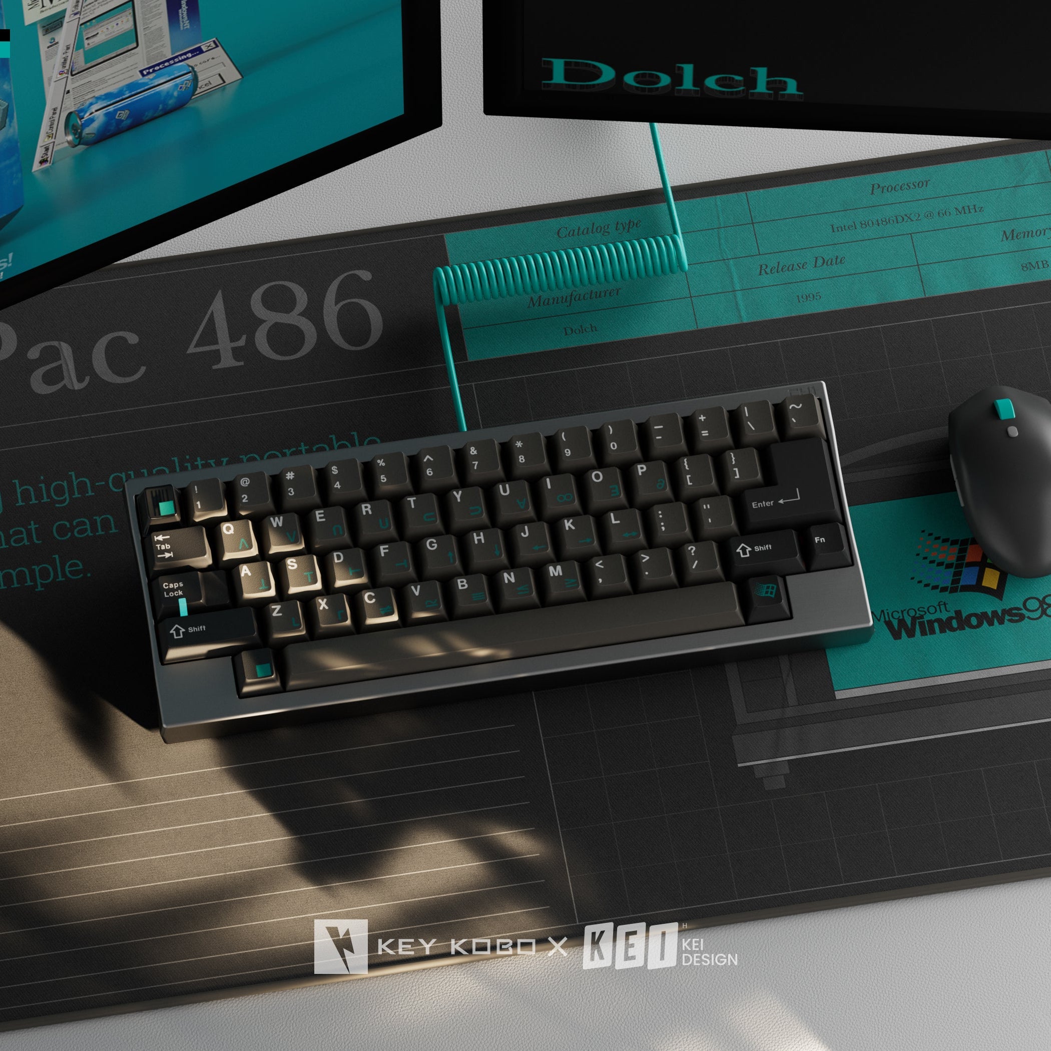 In-stock] Keykobo Dolch - คีย์แคป ABS Doubleshot/Tripleshot