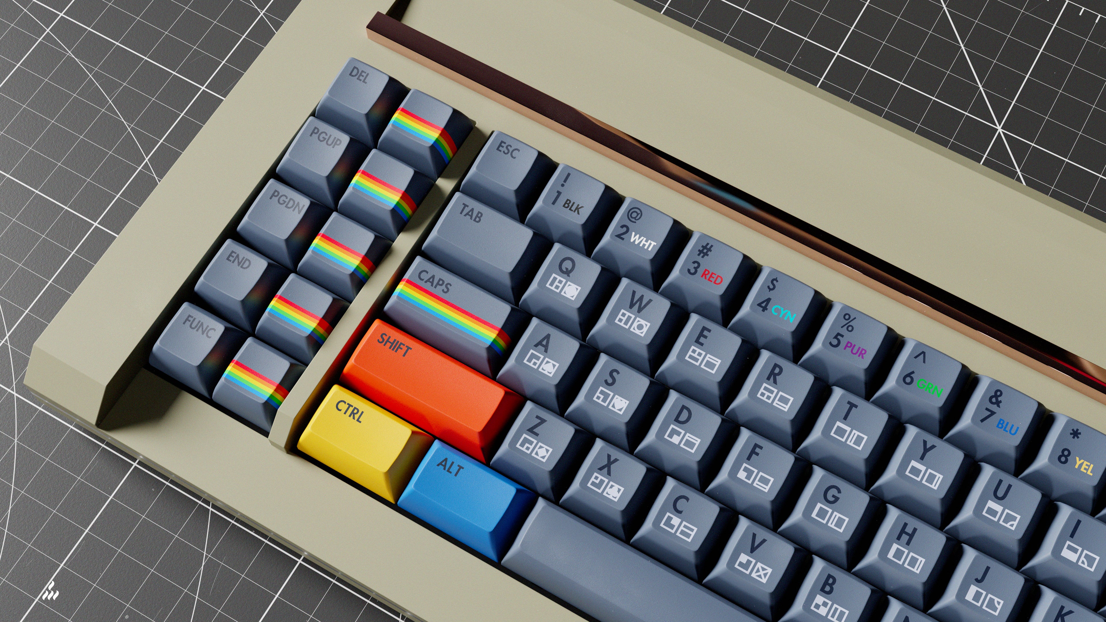 [GB] คีย์แคป KAT Retrobytes