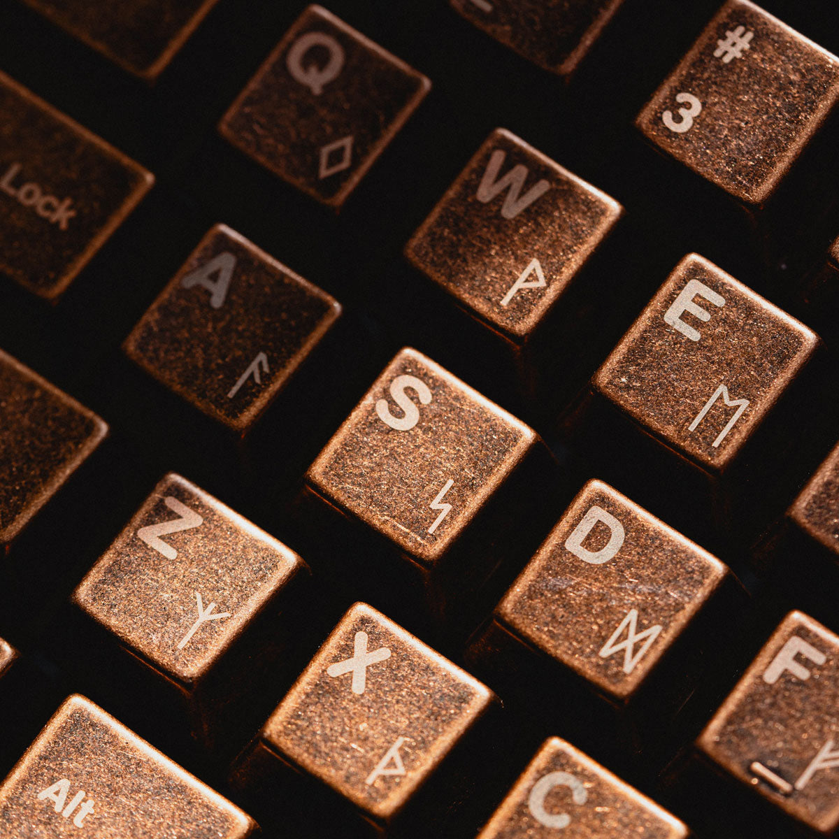 [GB] Awekeys Viking Antiques Full Metal Keycaps Set