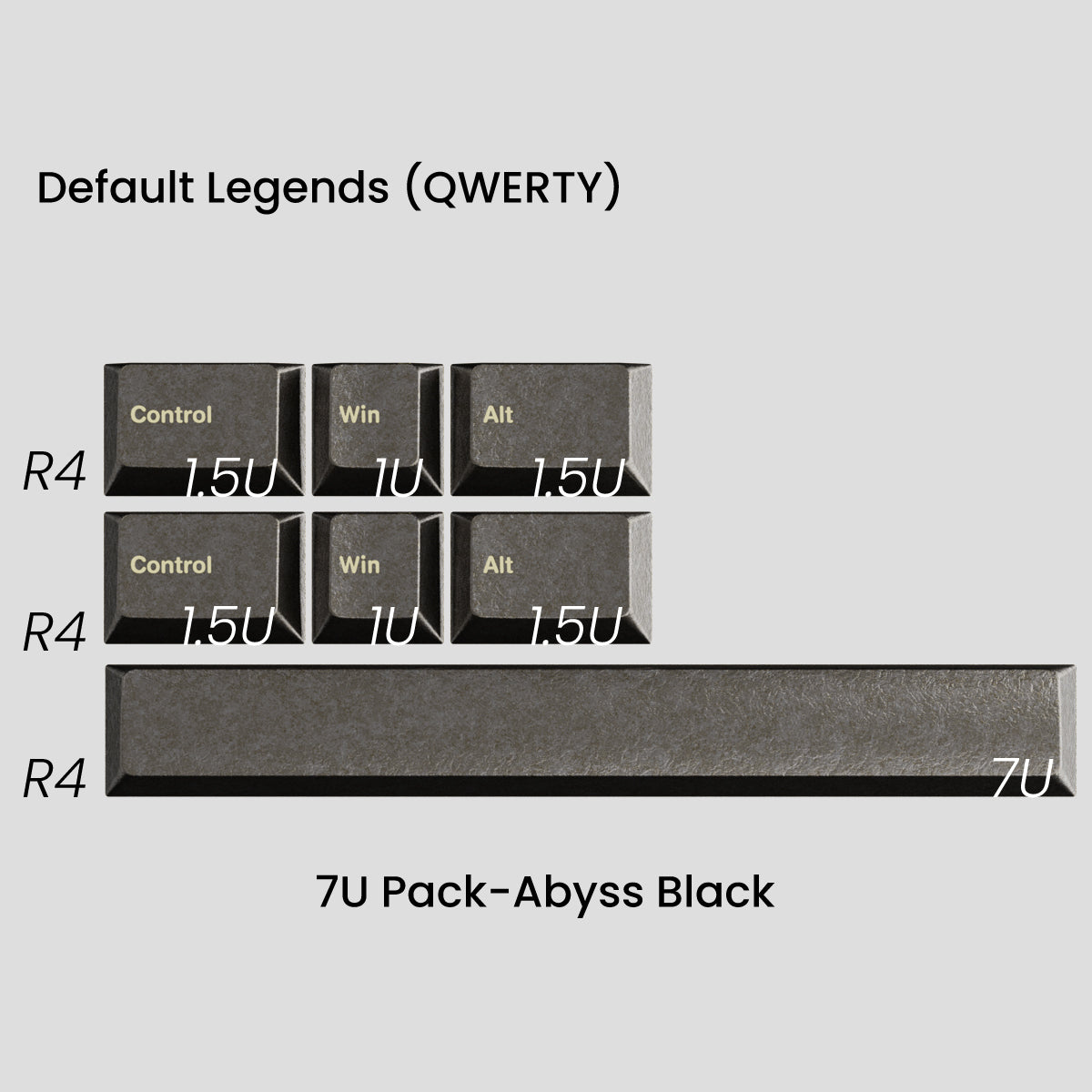 [GB] คีย์แคป Awekeys Wild Ice Full Metal Keycaps