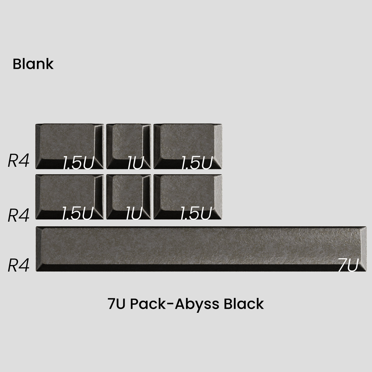 [GB] คีย์แคป Awekeys Wild Ice Full Metal Keycaps