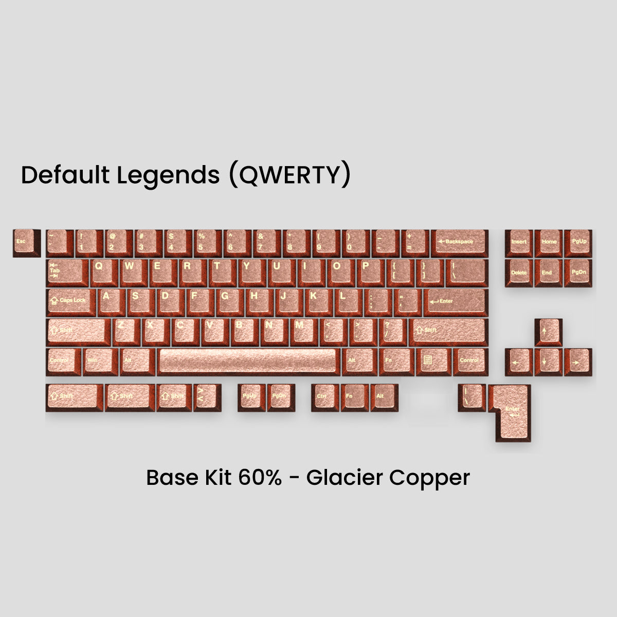 [GB] คีย์แคป Awekeys Wild Ice Full Metal Keycaps