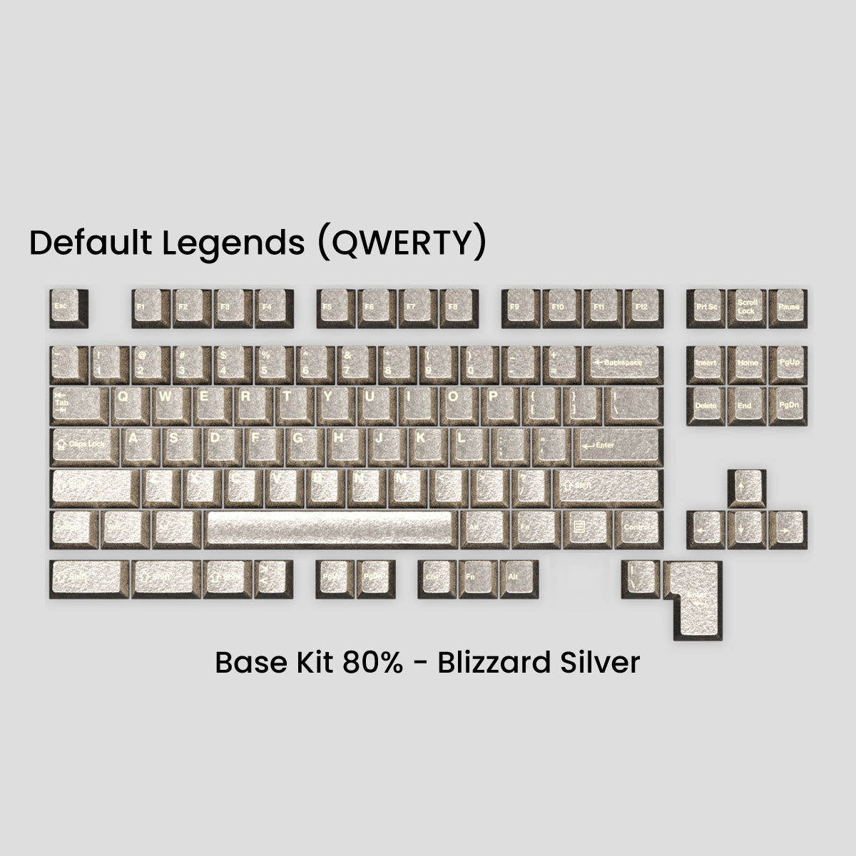 [GB] คีย์แคป Awekeys Wild Ice Full Metal Keycaps