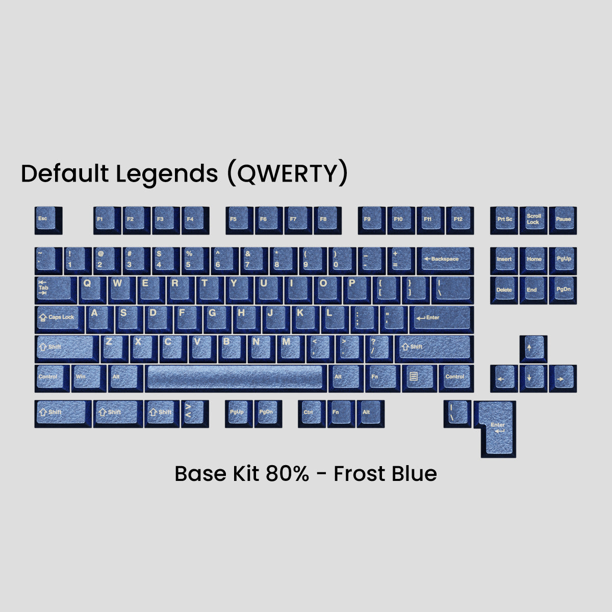 [GB] คีย์แคป Awekeys Wild Ice Full Metal Keycaps