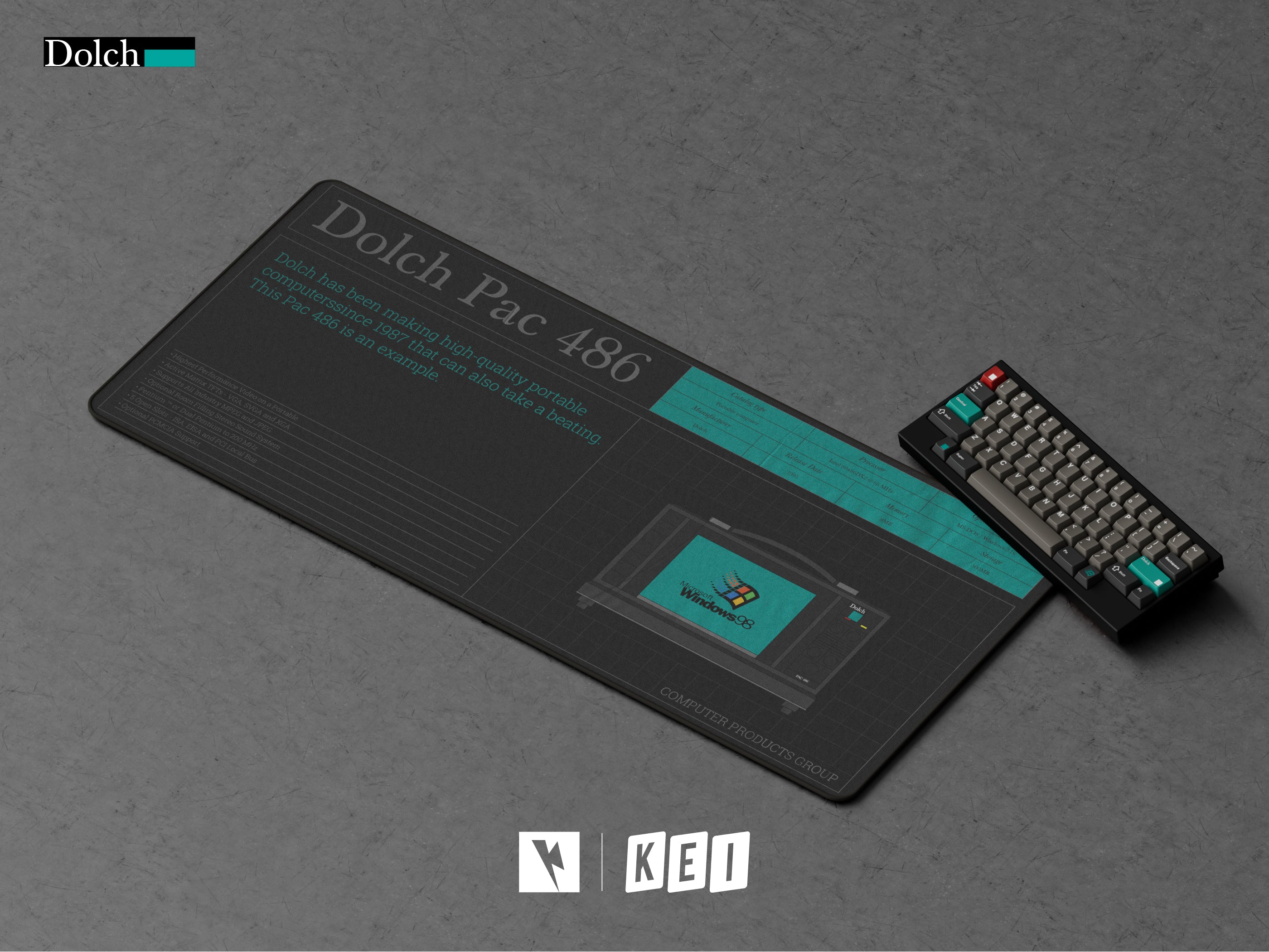 In-stock] Keykobo Dolch - คีย์แคป ABS Doubleshot/Tripleshot