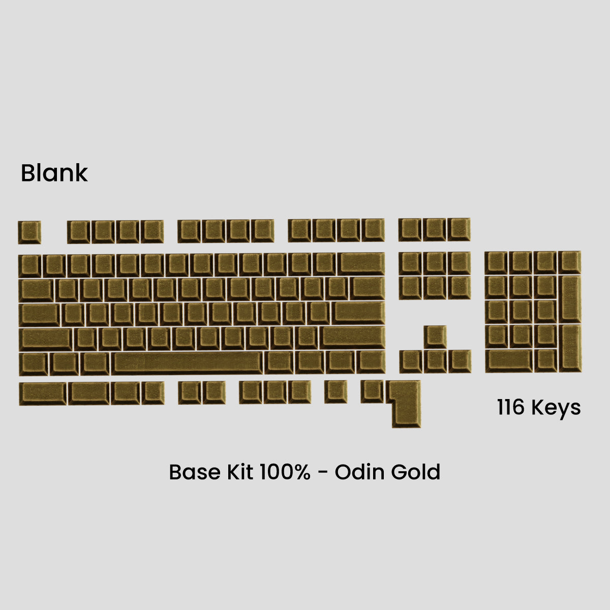 [GB] Awekeys Viking Antiques Full Metal Keycaps Set