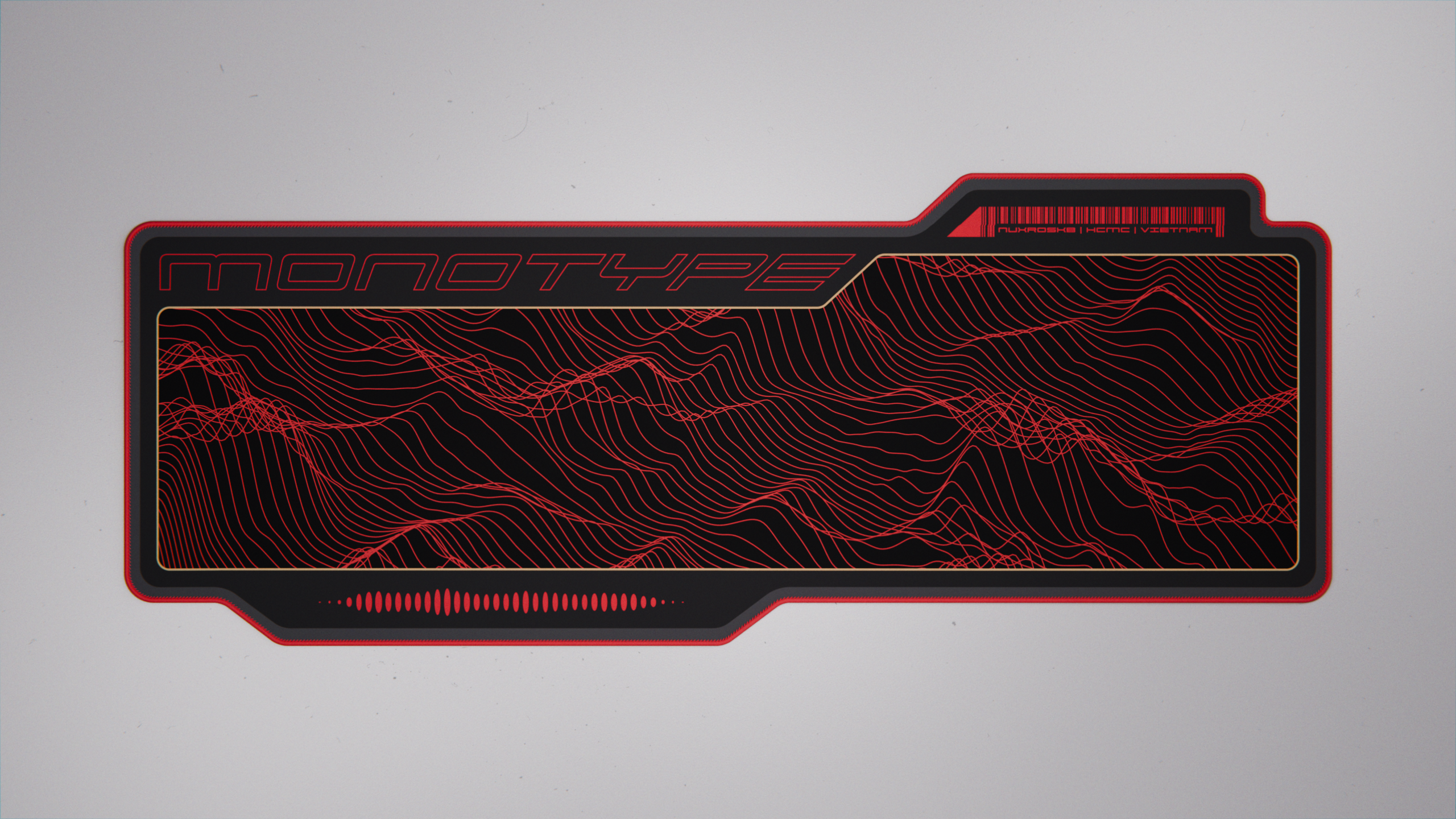 [Limted Pre-order] Monotype Deskmat