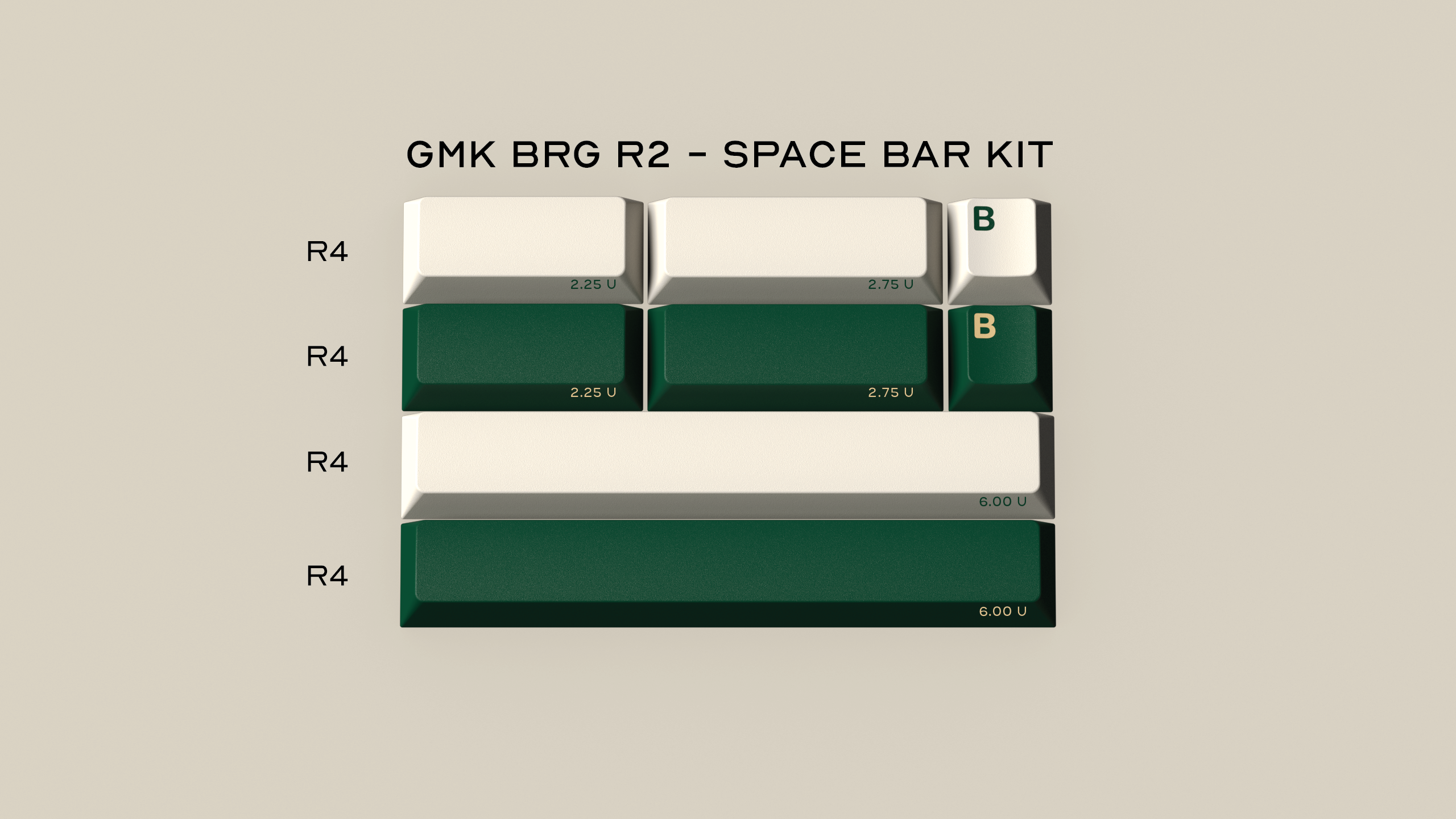 [GB] GMK British Racing Green R2