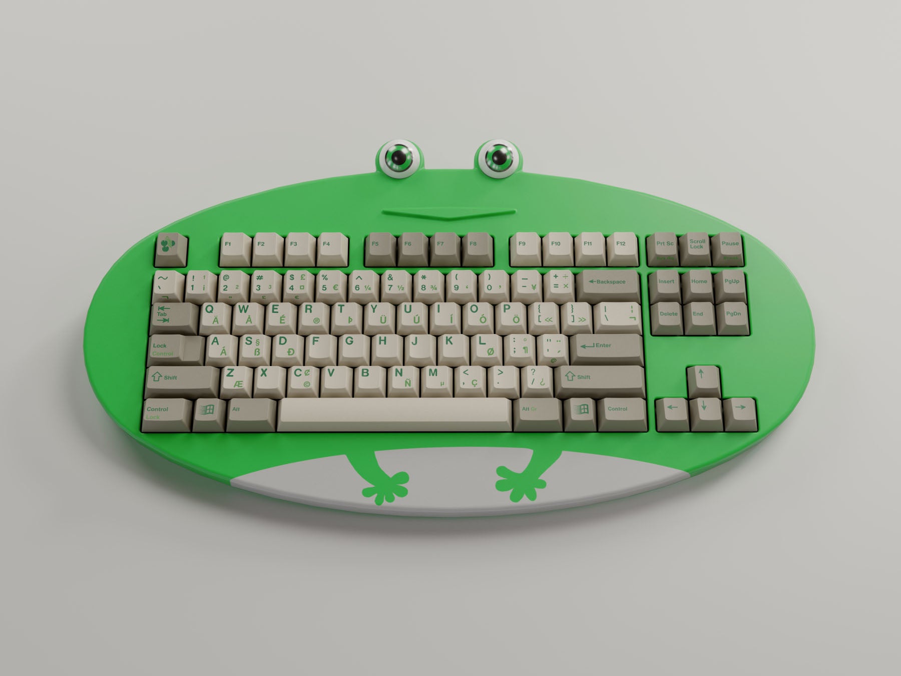 [GB] คีย์แคป GMK CYL Green Alert