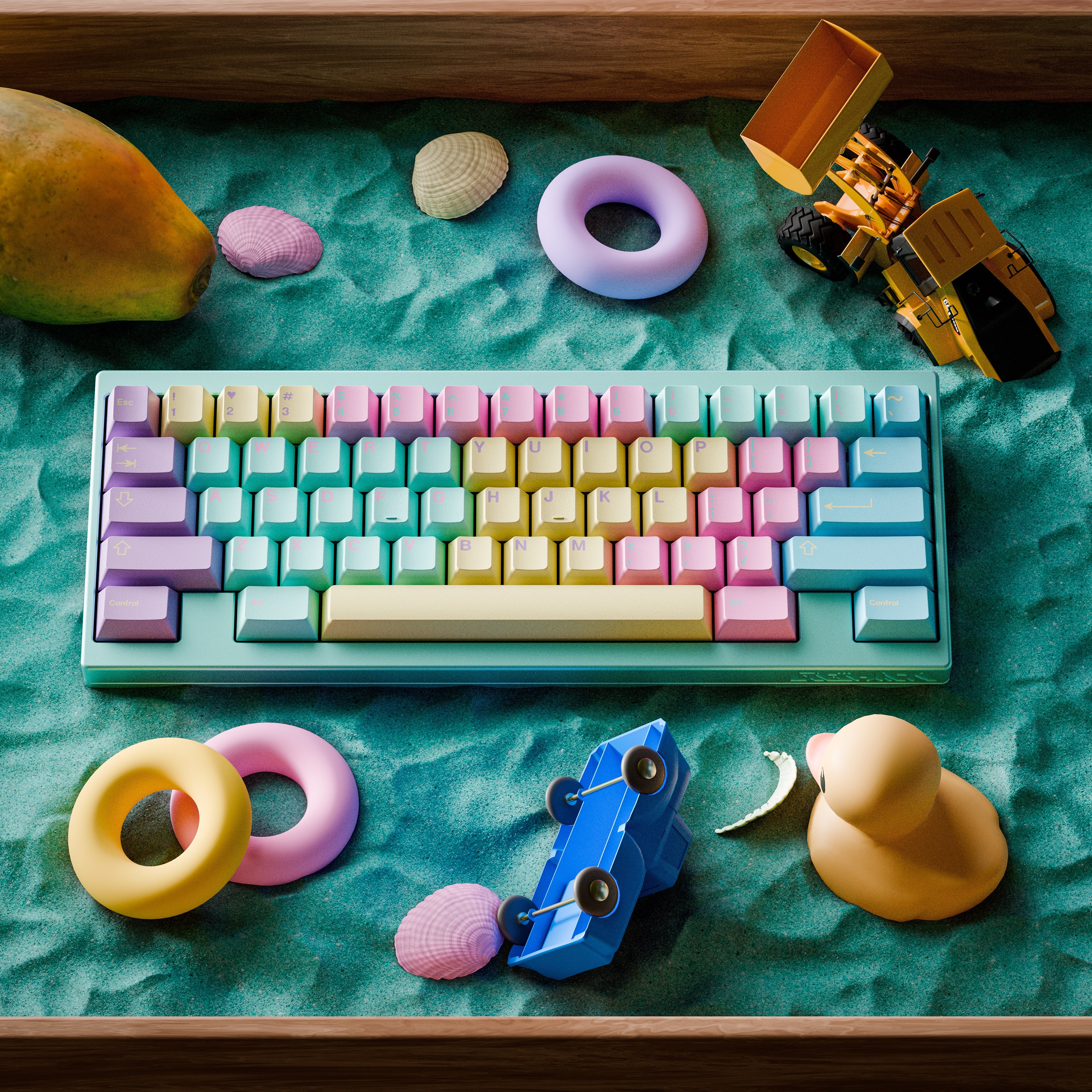 [GB] คีย์บอร์ด Gehirn60