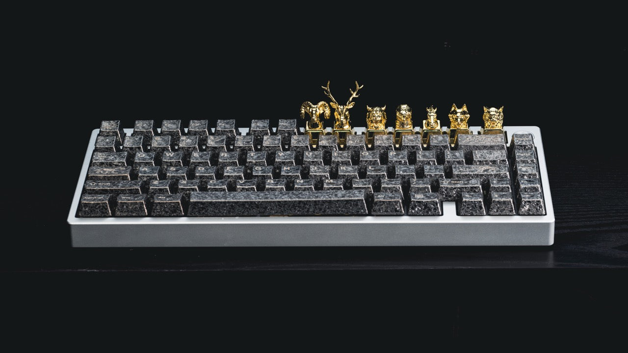 [GB] คีย์แคป Awekeys Wild Ice Full Metal Keycaps
