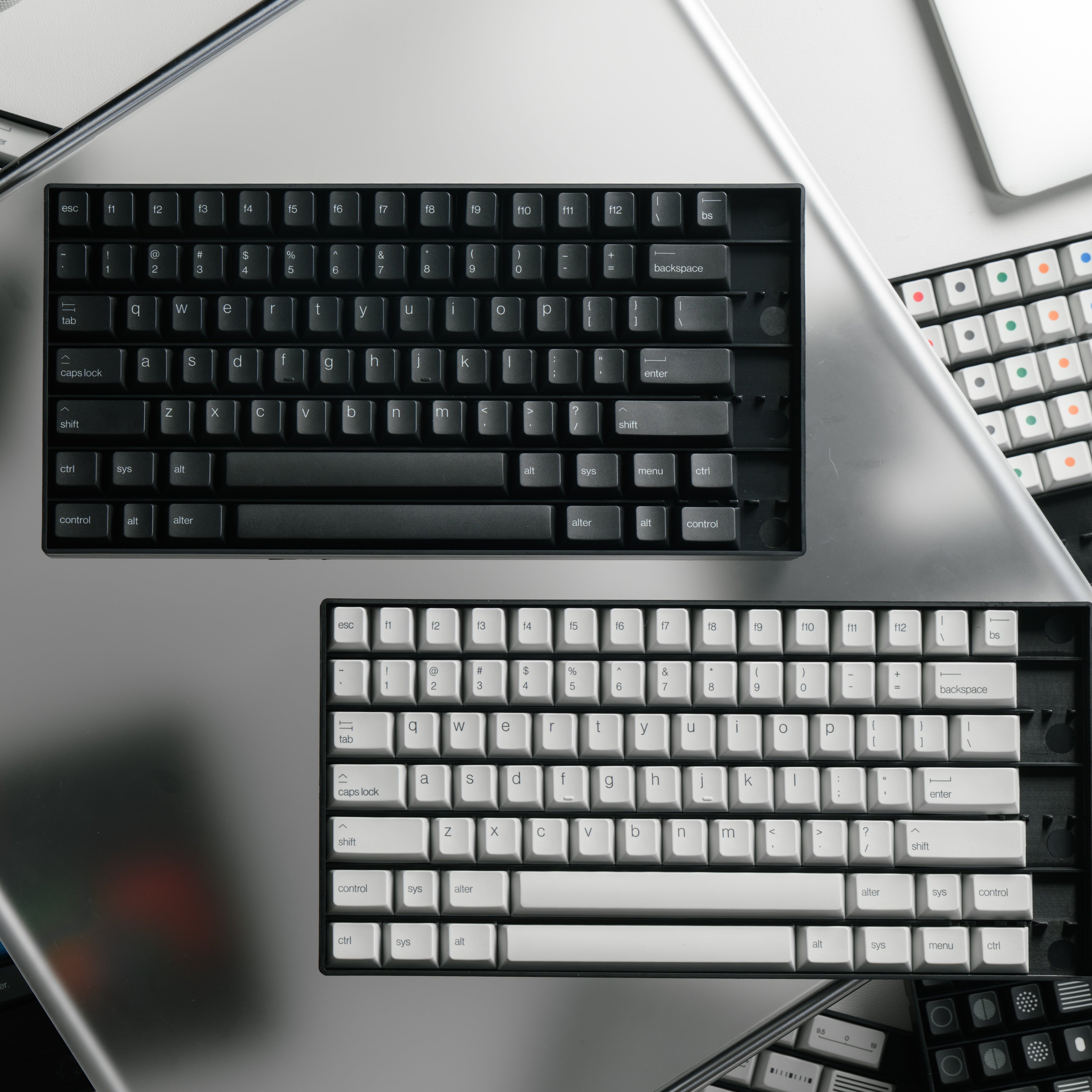 [GB] คีย์แคป PBTfans x Openkey Design Less, but better Dark