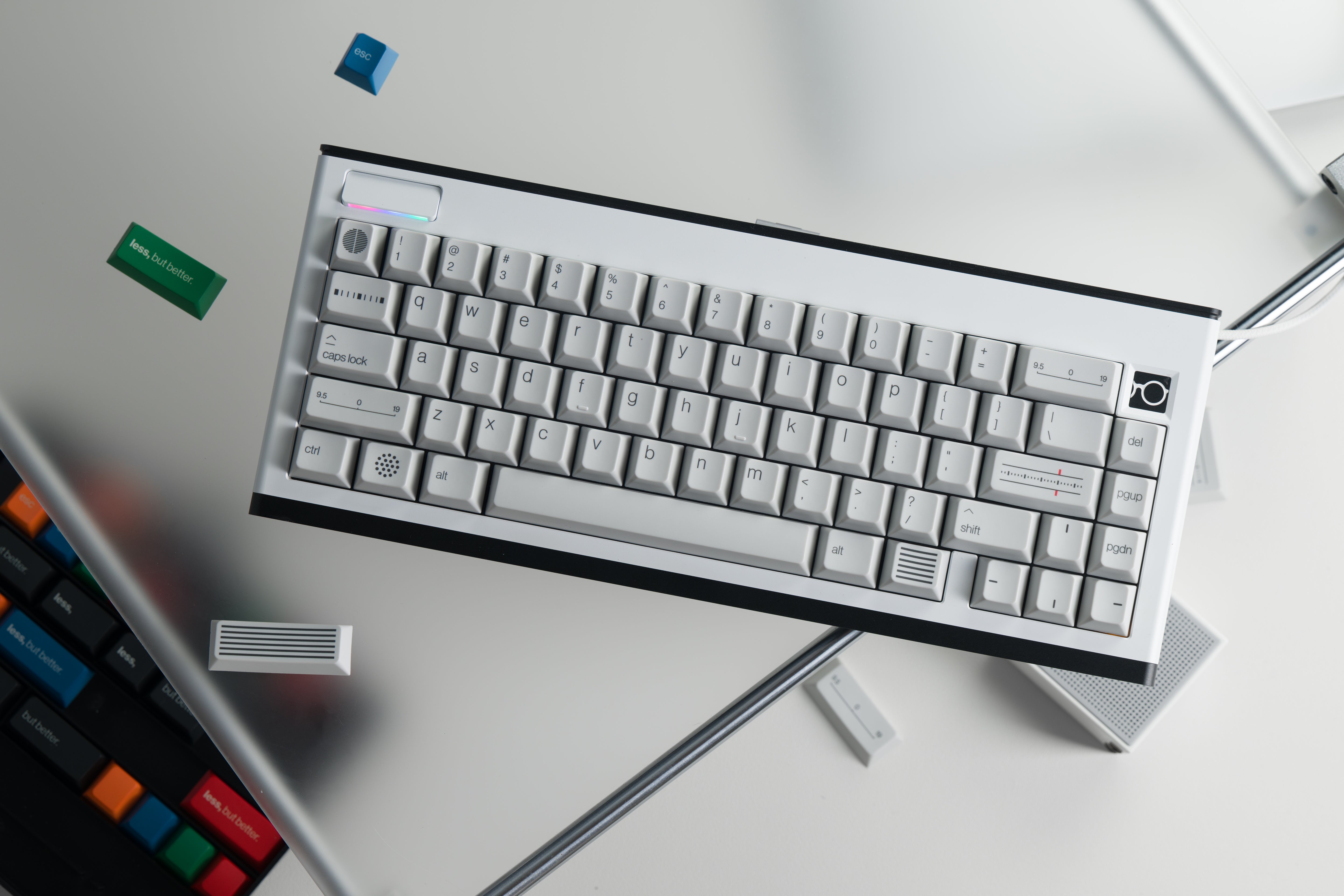 [GB] คีย์แคป PBTfans x Openkey Design Less, but better Dark