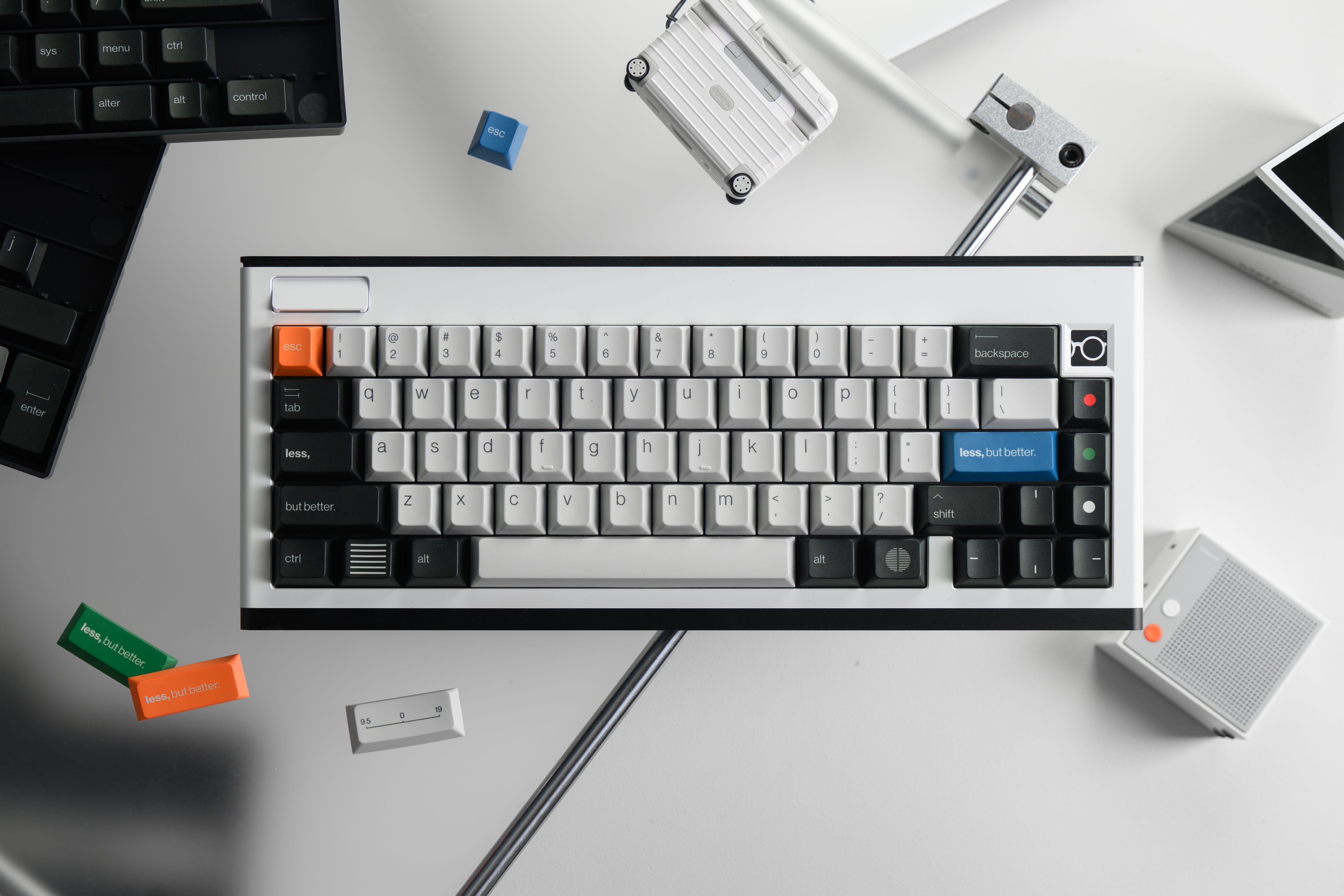 [GB] คีย์แคป PBTfans x Openkey Design Less, but better Dark