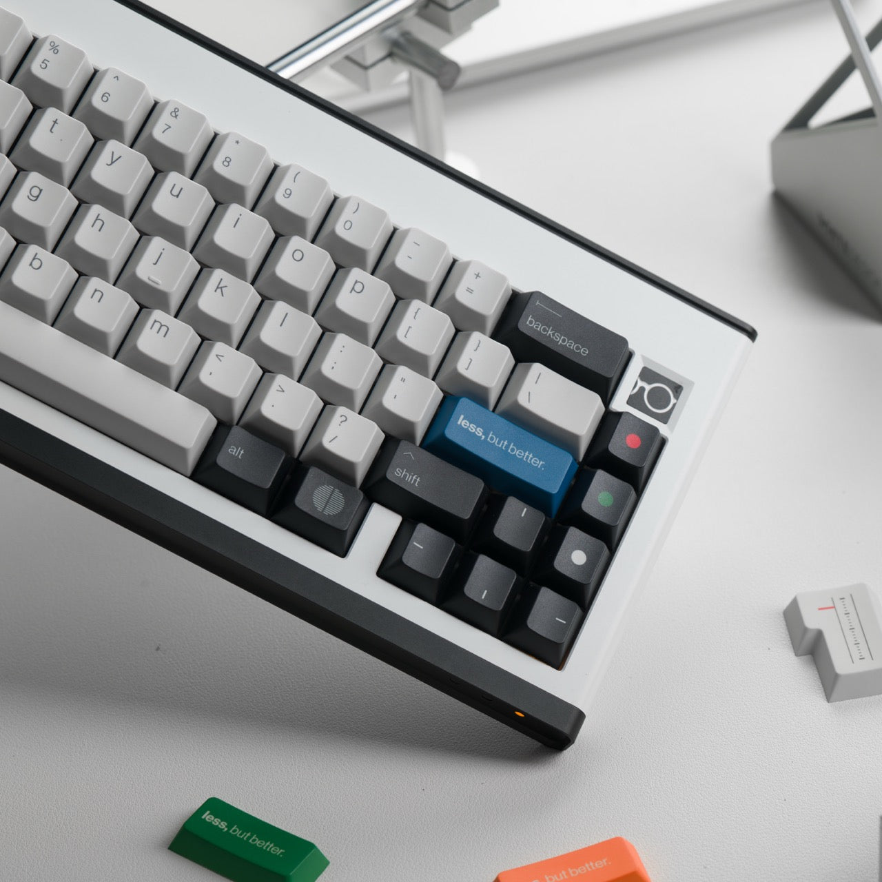 [GB] คีย์แคป PBTfans x Openkey Design Less, but better Dark