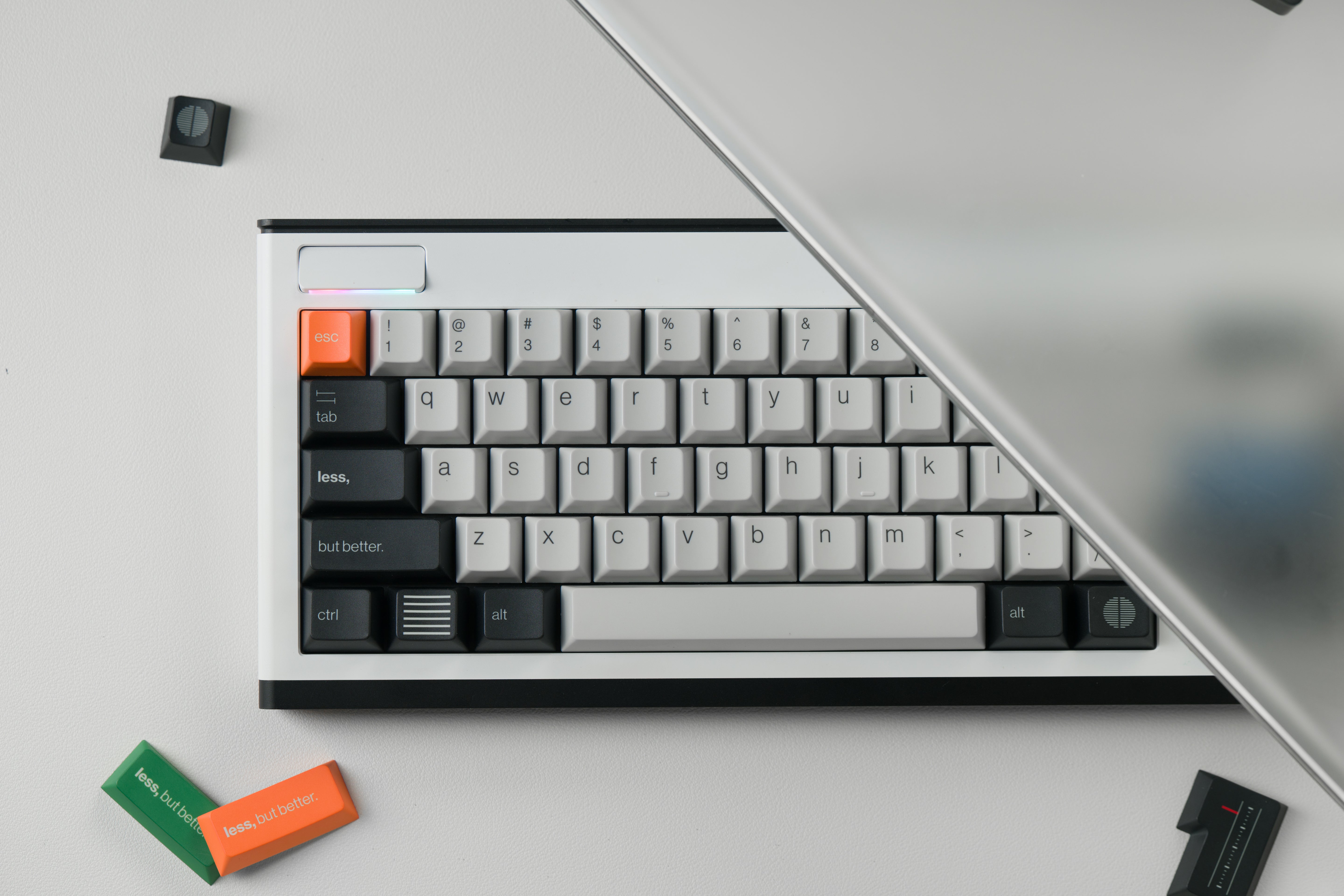 [GB] คีย์แคป PBTfans x Openkey Design Less, but better Dark