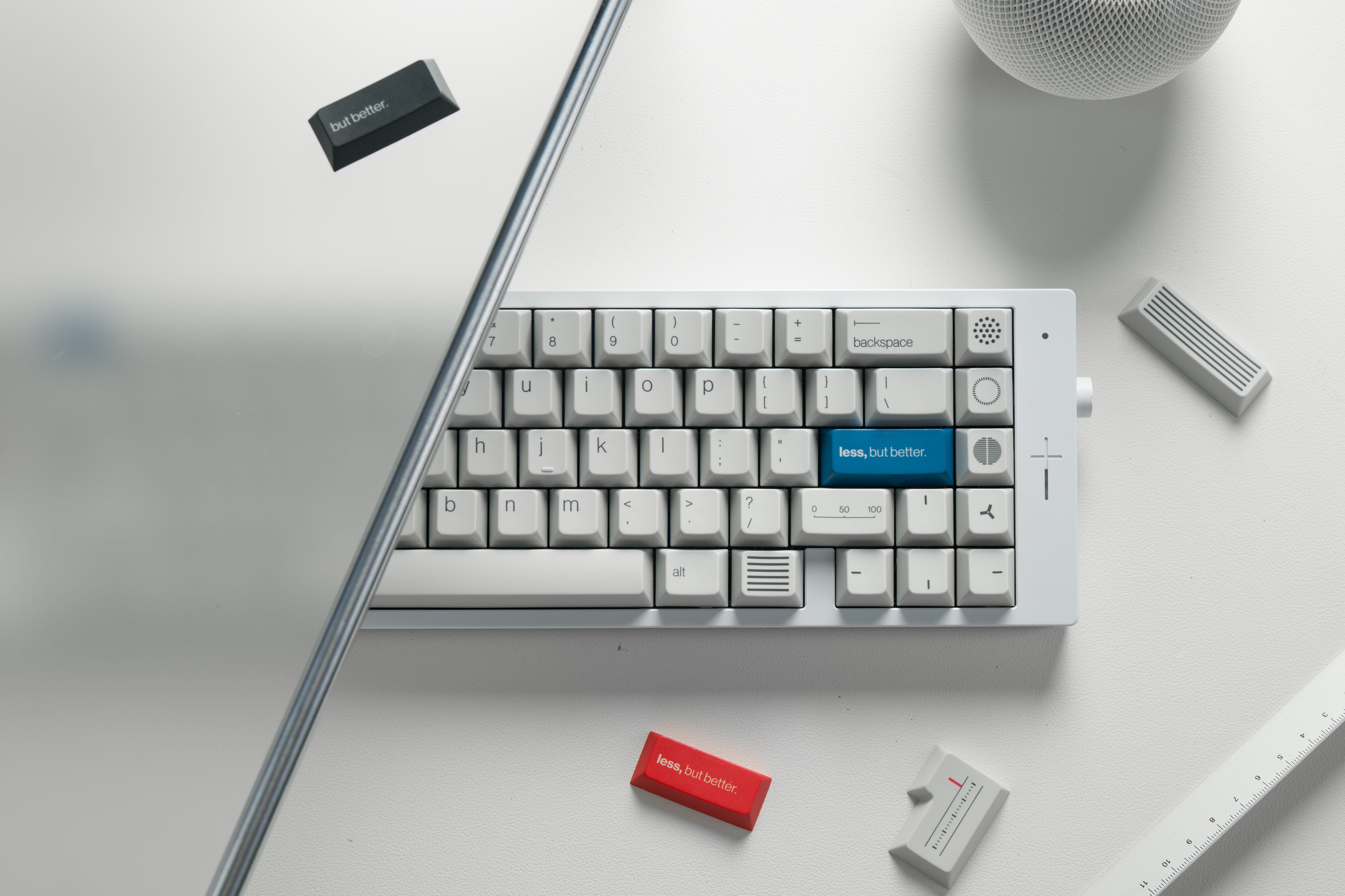 [GB] คีย์แคป PBTfans x Openkey Design Less, but better Dark