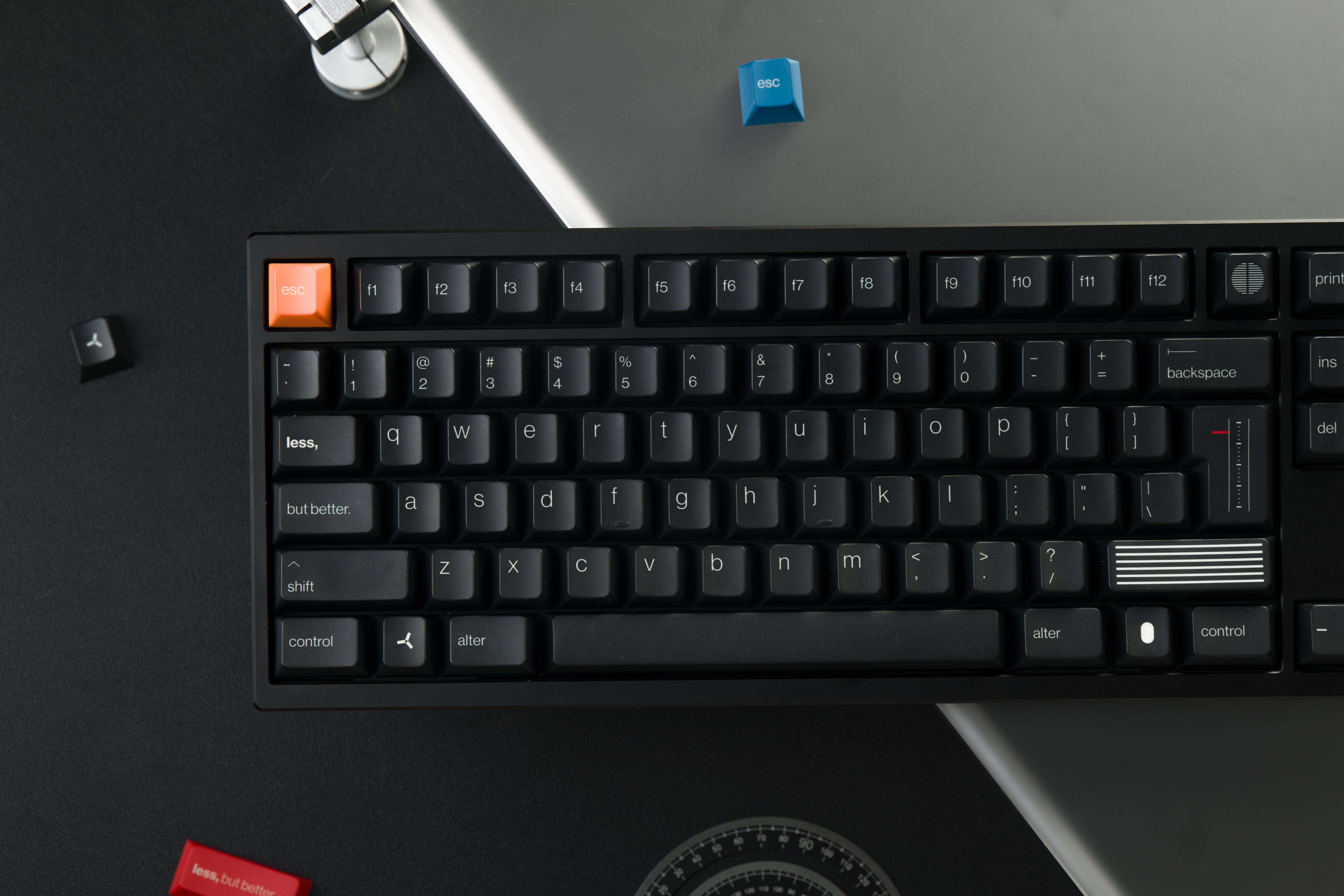 [GB] คีย์แคป PBTfans x Openkey Design Less, but better Dark