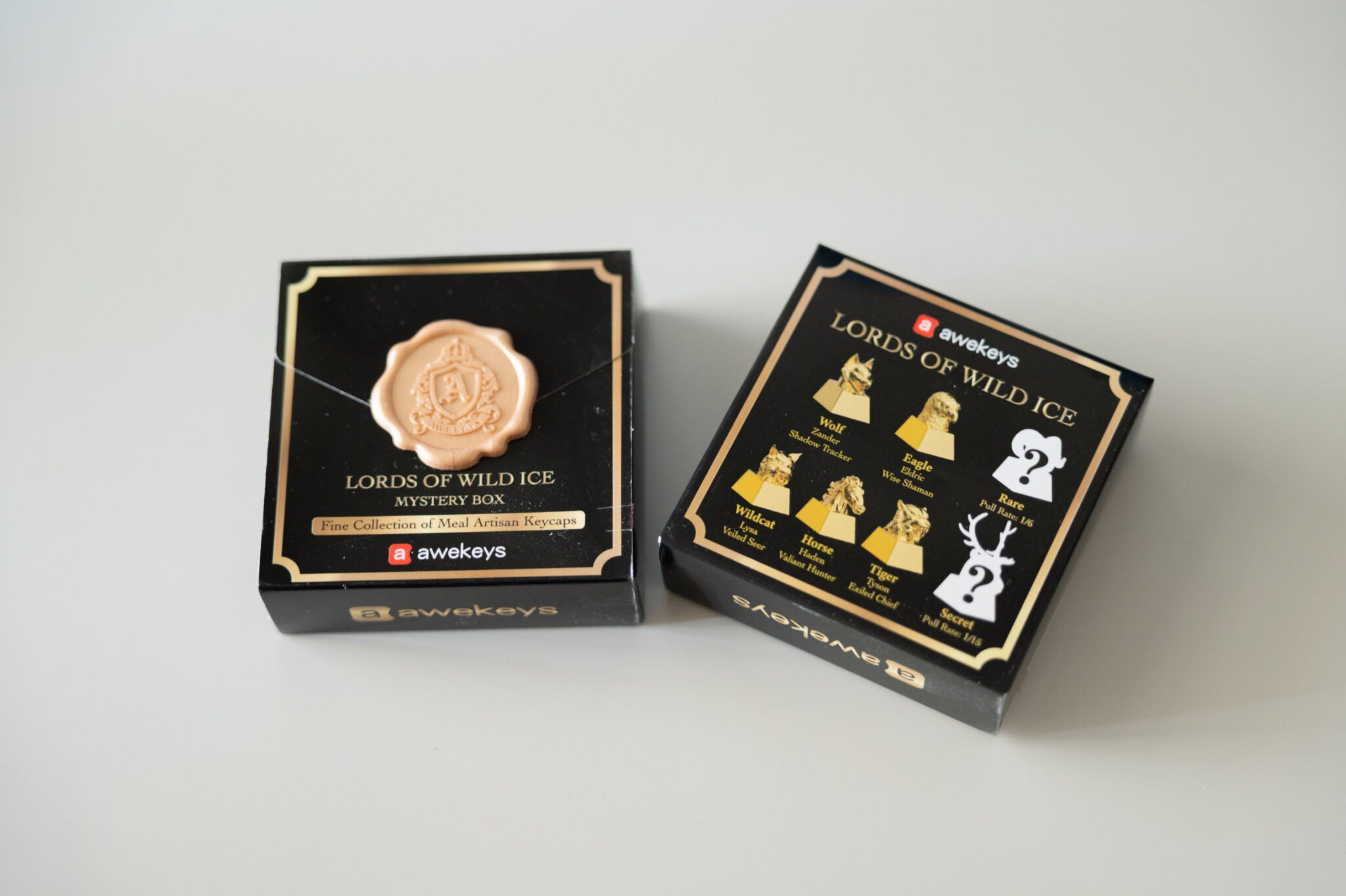 [GB] คีย์แคป Awekeys Wild Ice Full Metal Keycaps