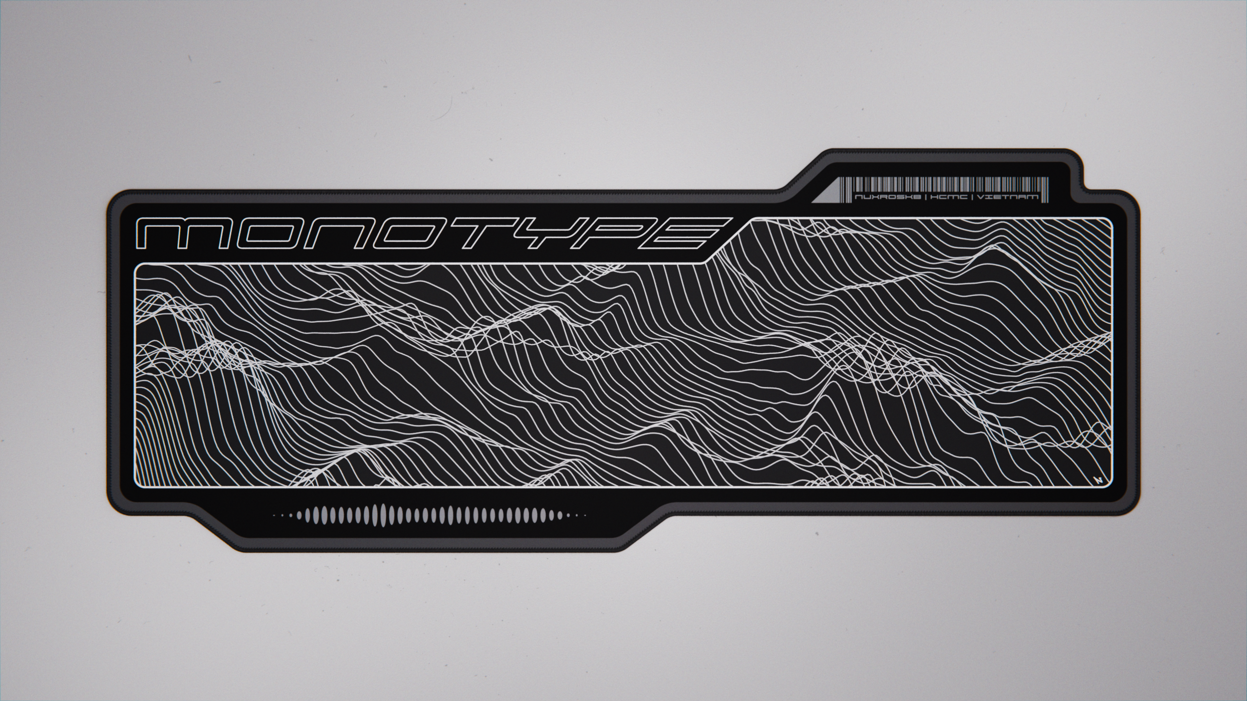 [Limted Pre-order] Monotype Deskmat