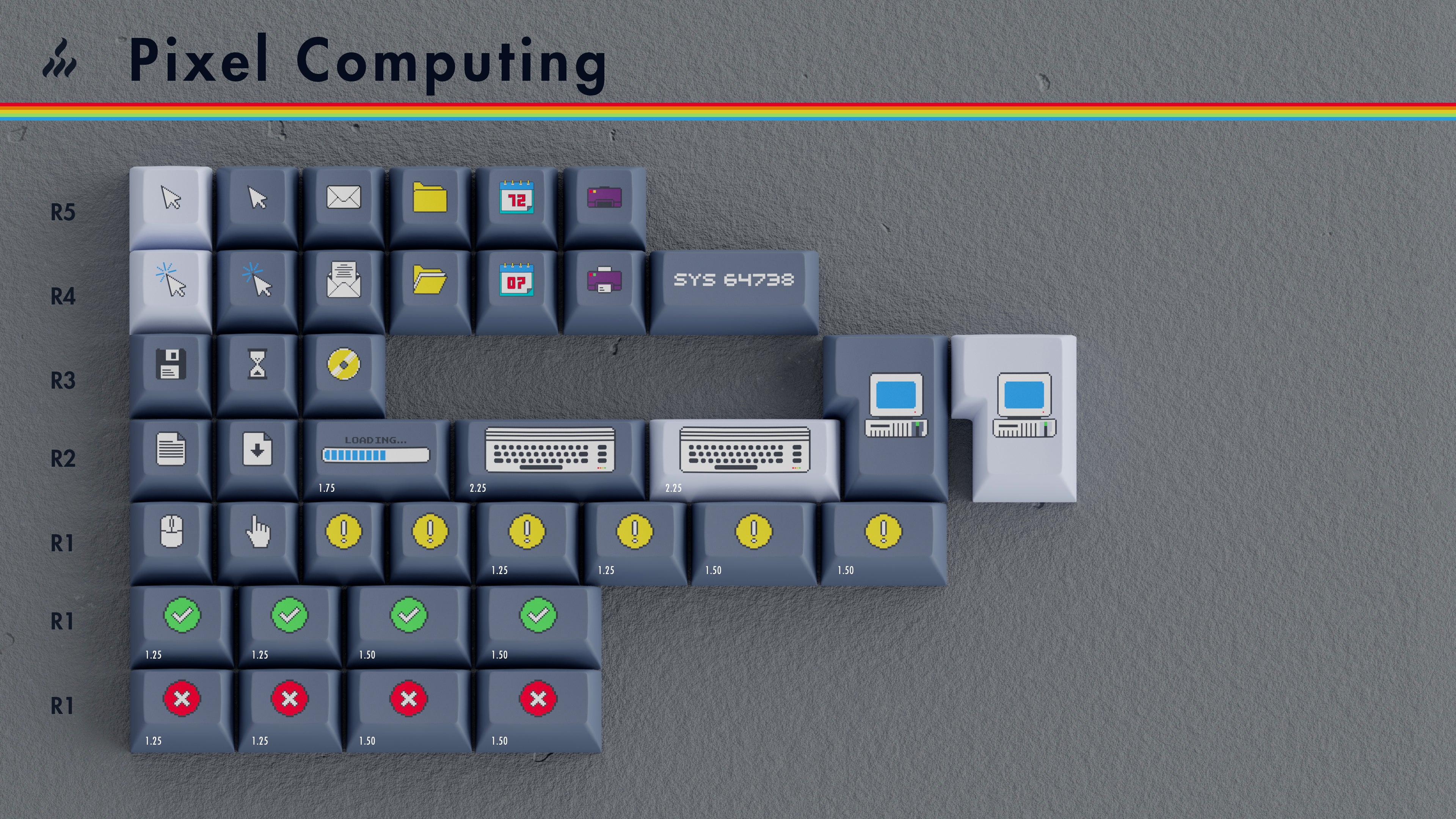 [GB] คีย์แคป KAT Retrobytes