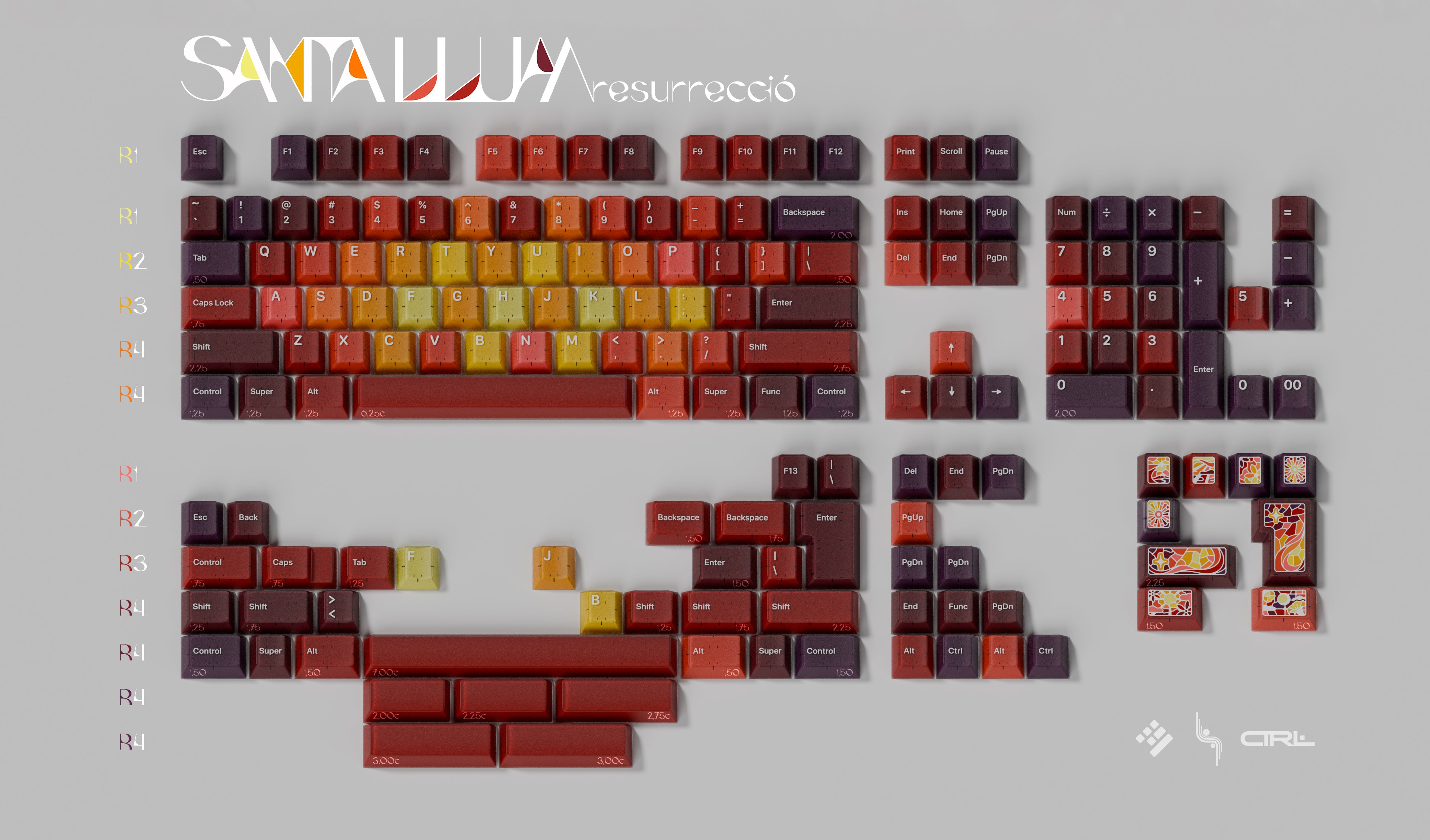 [GB] คีย์แคป KAP Santa Llum