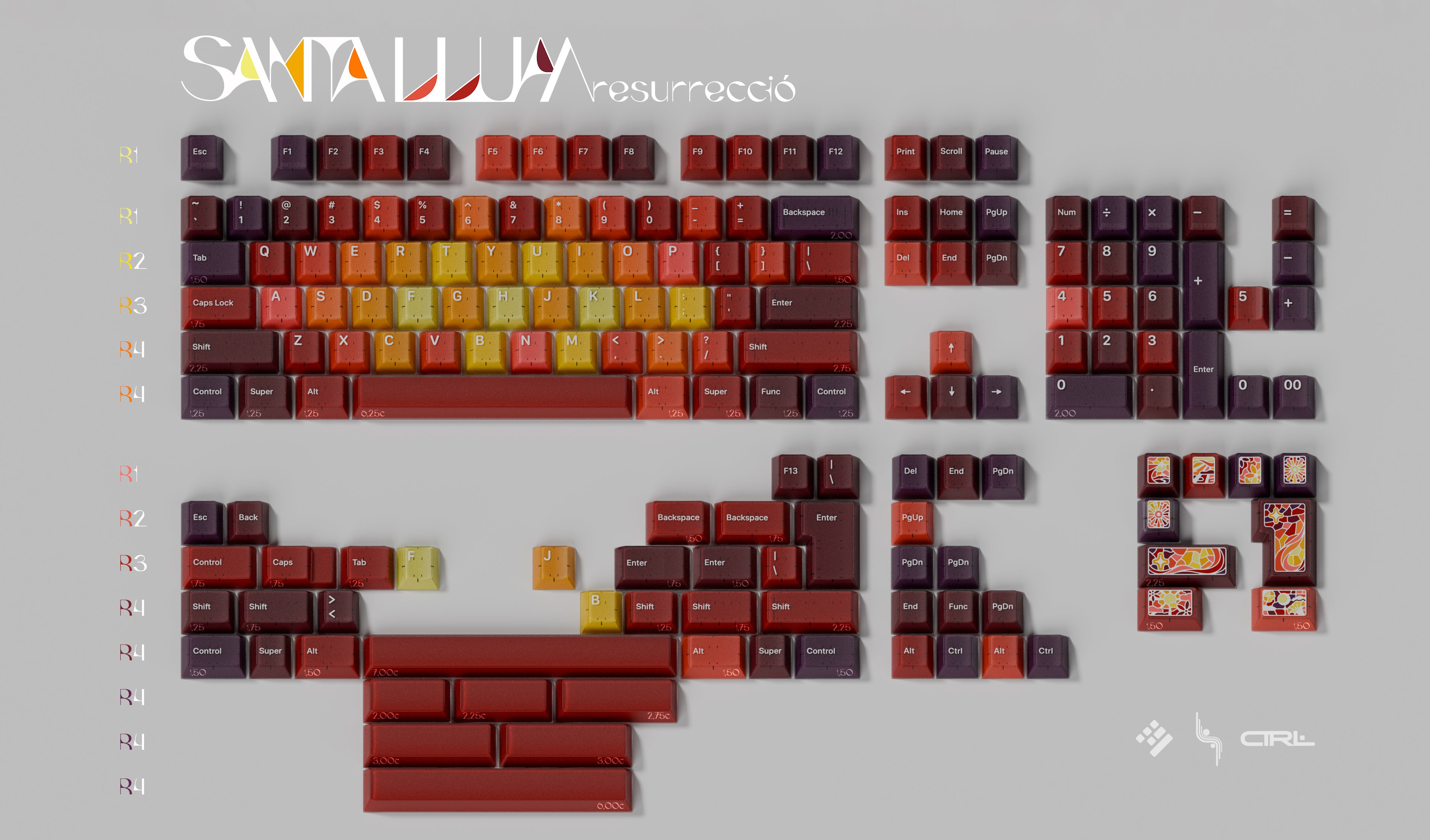 [GB] คีย์แคป KAP Santa Llum