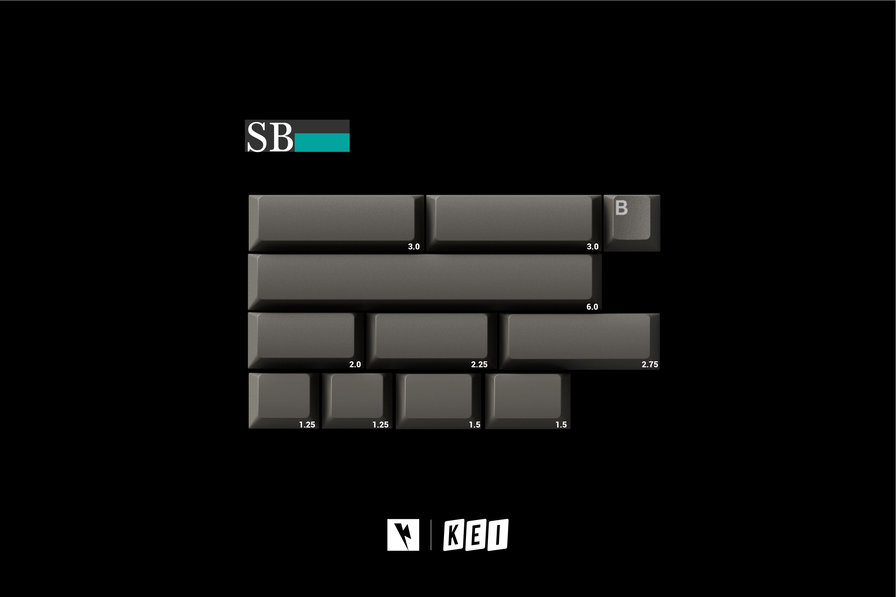 [Pre-order] Keykobo Dolch - คีย์แคป ABS Doubleshot/Tripleshot