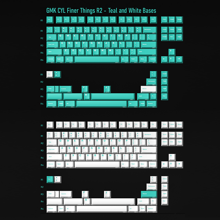 [GB] คีย์แคป GMK Finer Things R2