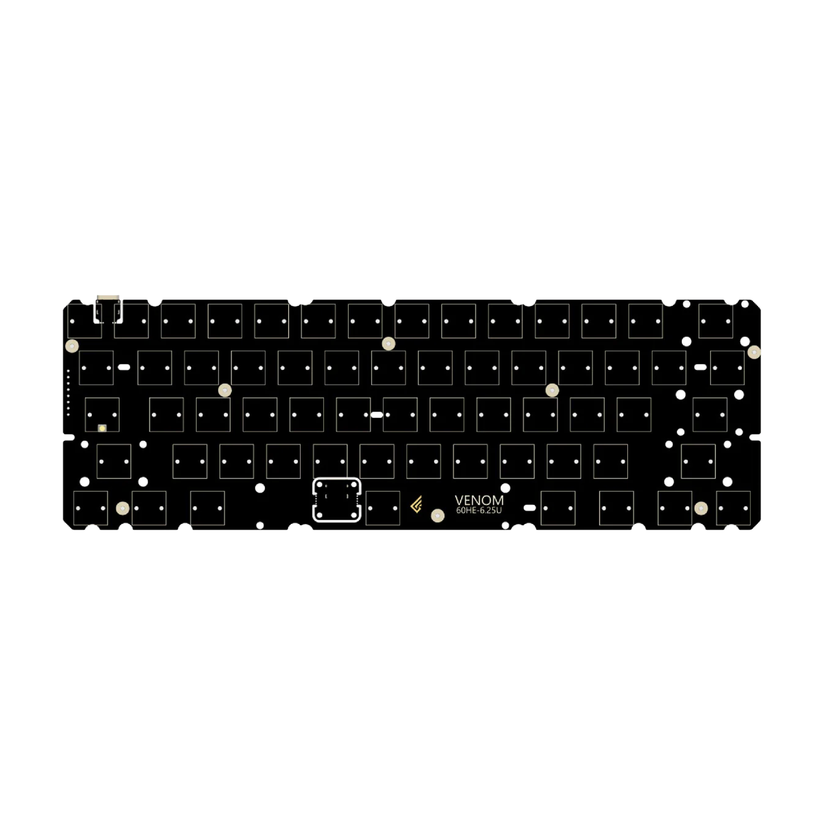 Geonworks Venom 60HE PCB